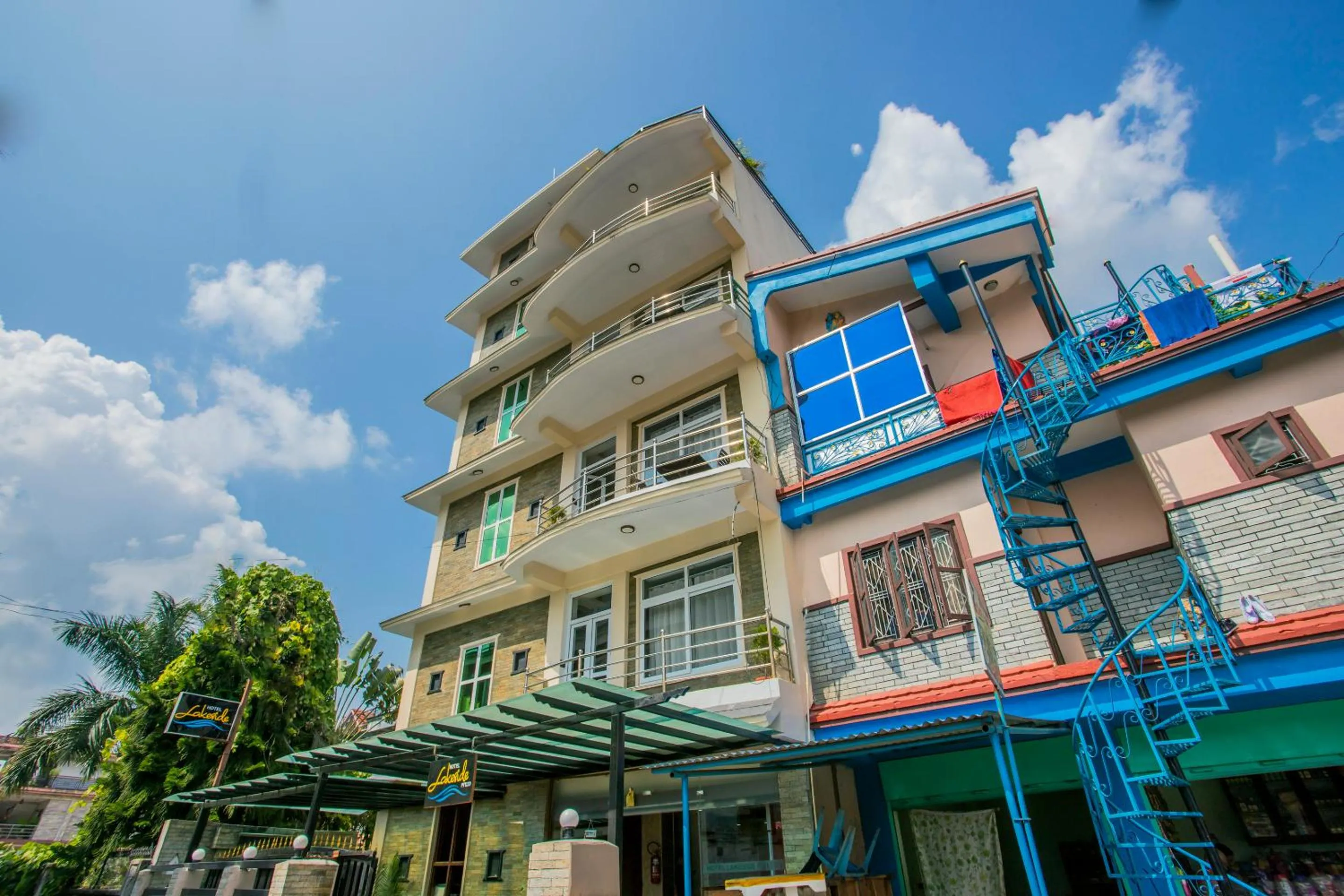 Facade/entrance in Hotel Lakeside Pvt. Ltd.