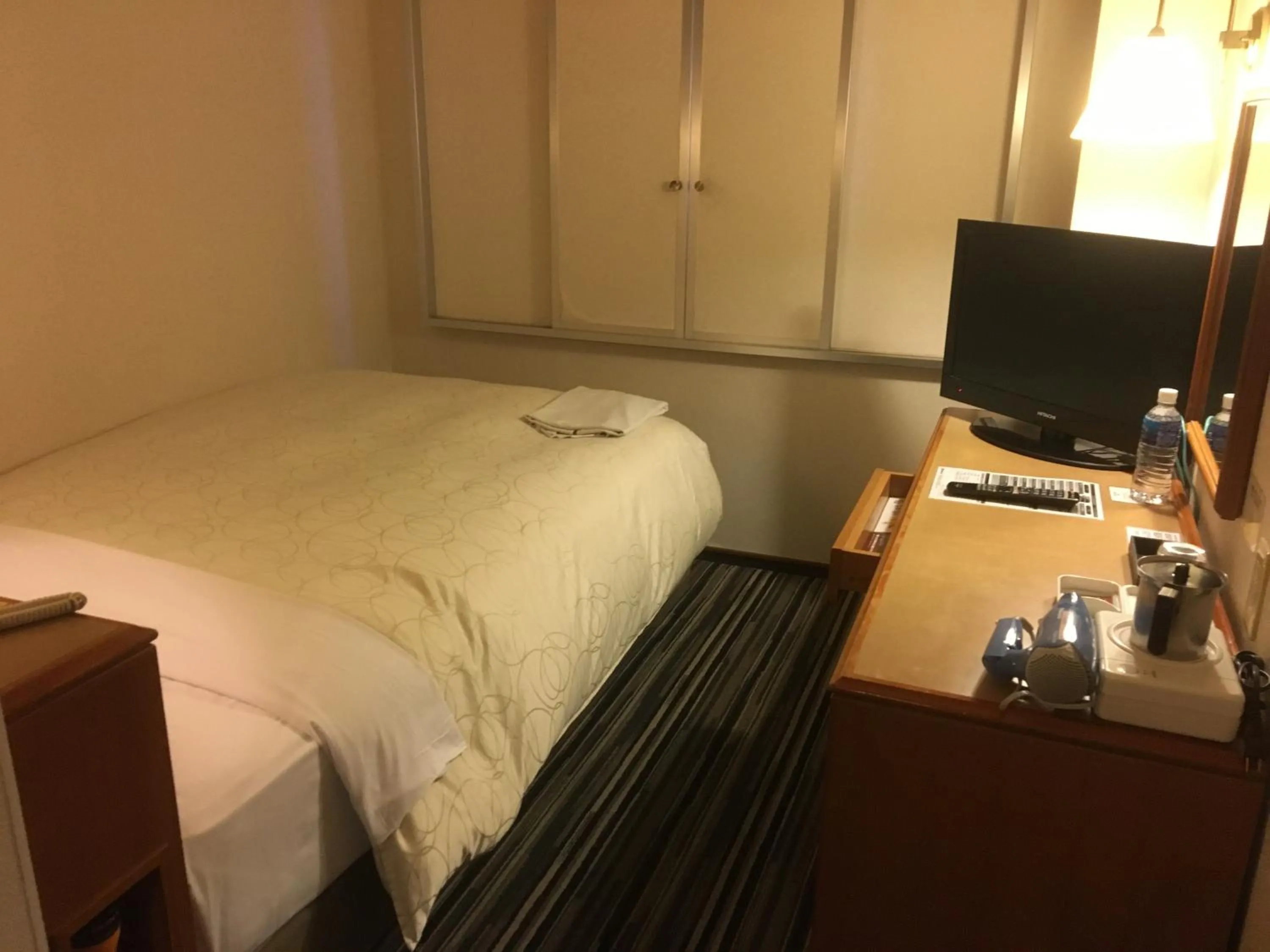 Bed in Chitose Daiichi Hotel