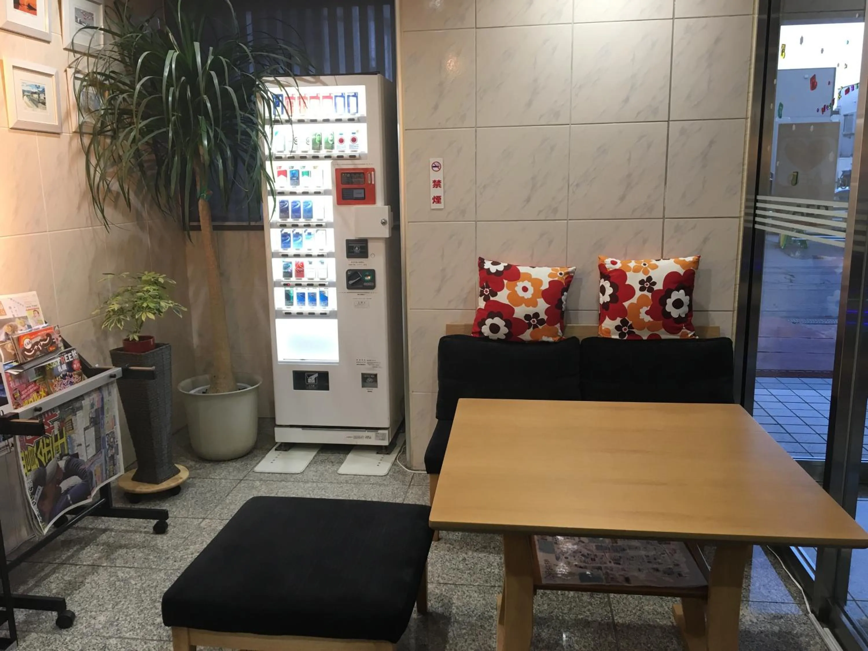 Lobby or reception in Chitose Daiichi Hotel