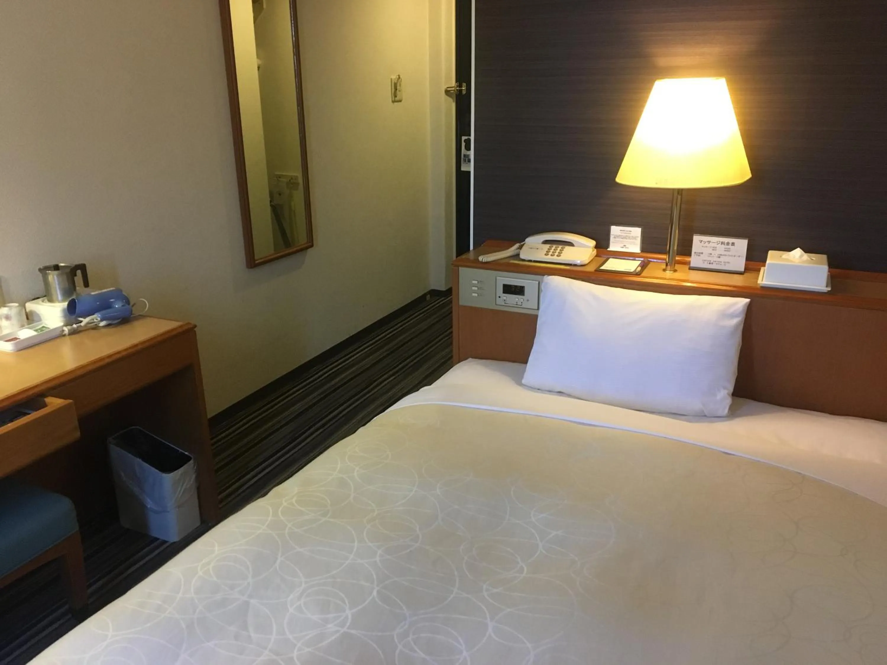 Photo of the whole room, Bed in Chitose Daiichi Hotel