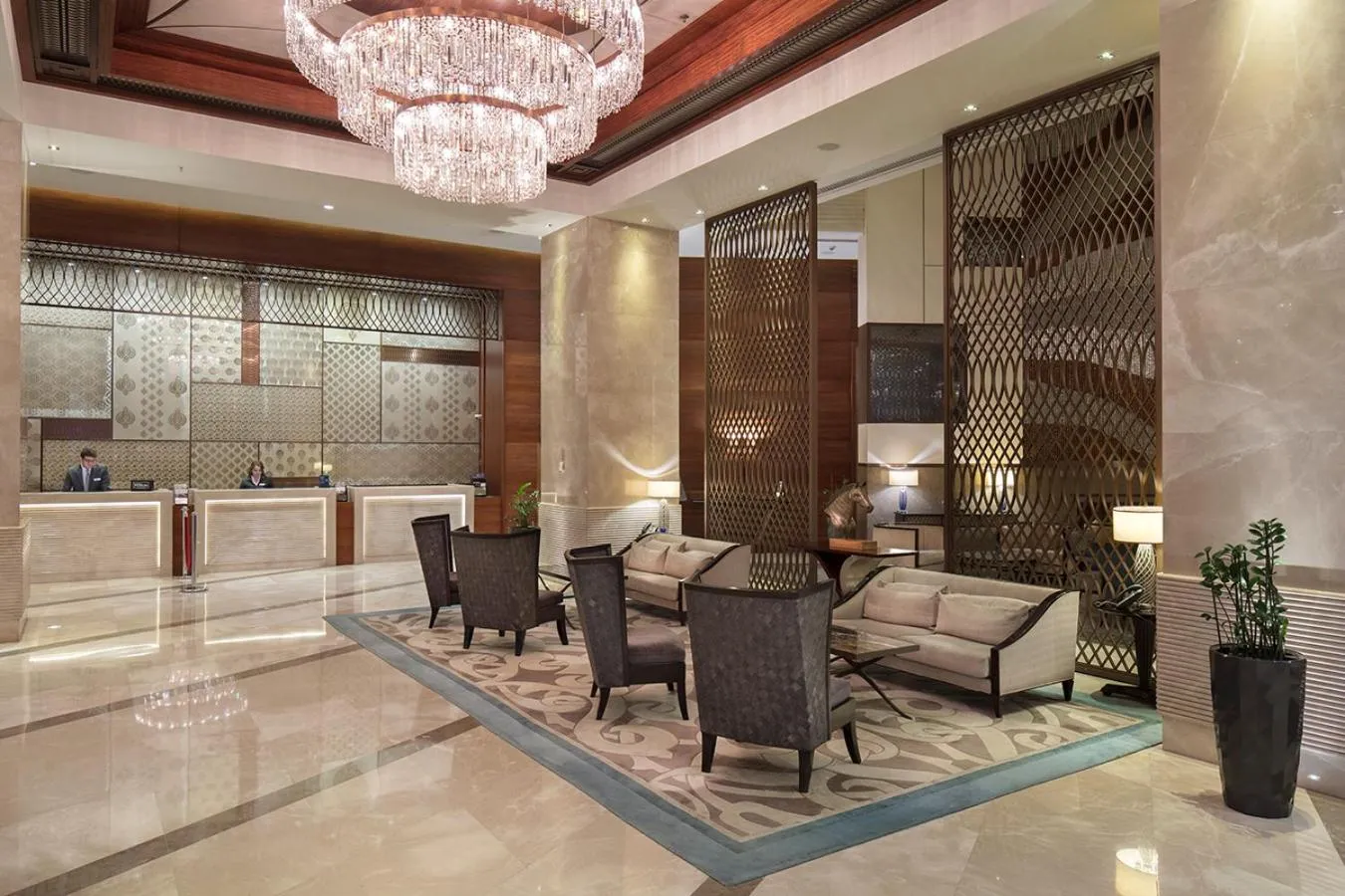 Lobby or reception in Hilton Bursa Convention Center & Spa