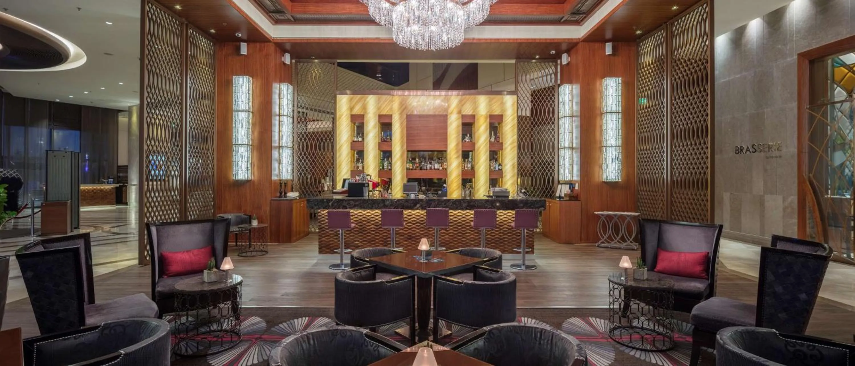 Lounge or bar in Hilton Bursa Convention Center & Spa