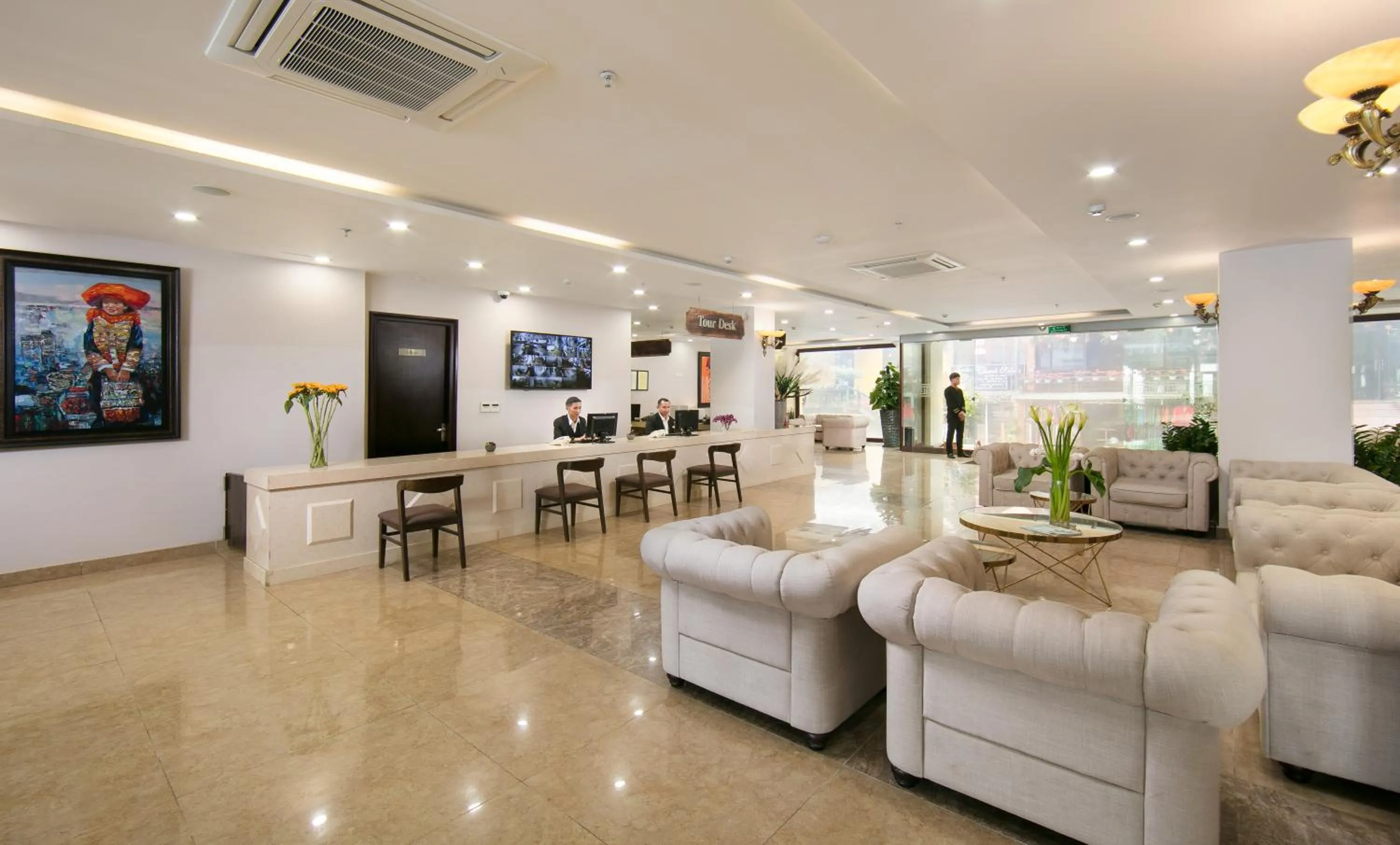 Living room in Azure Sapa Hotel