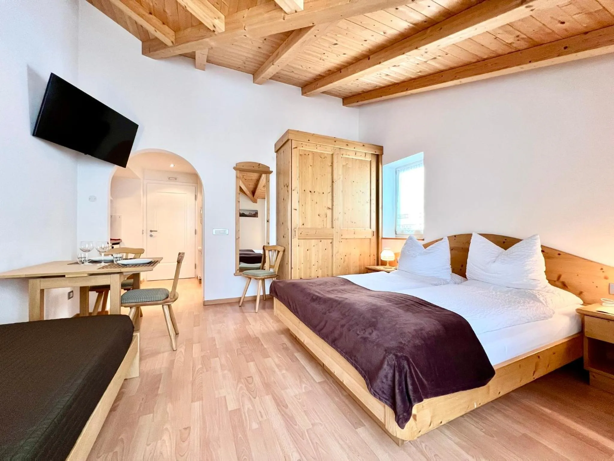 Living room, Bed in Enjoy Dolomites - Chalet