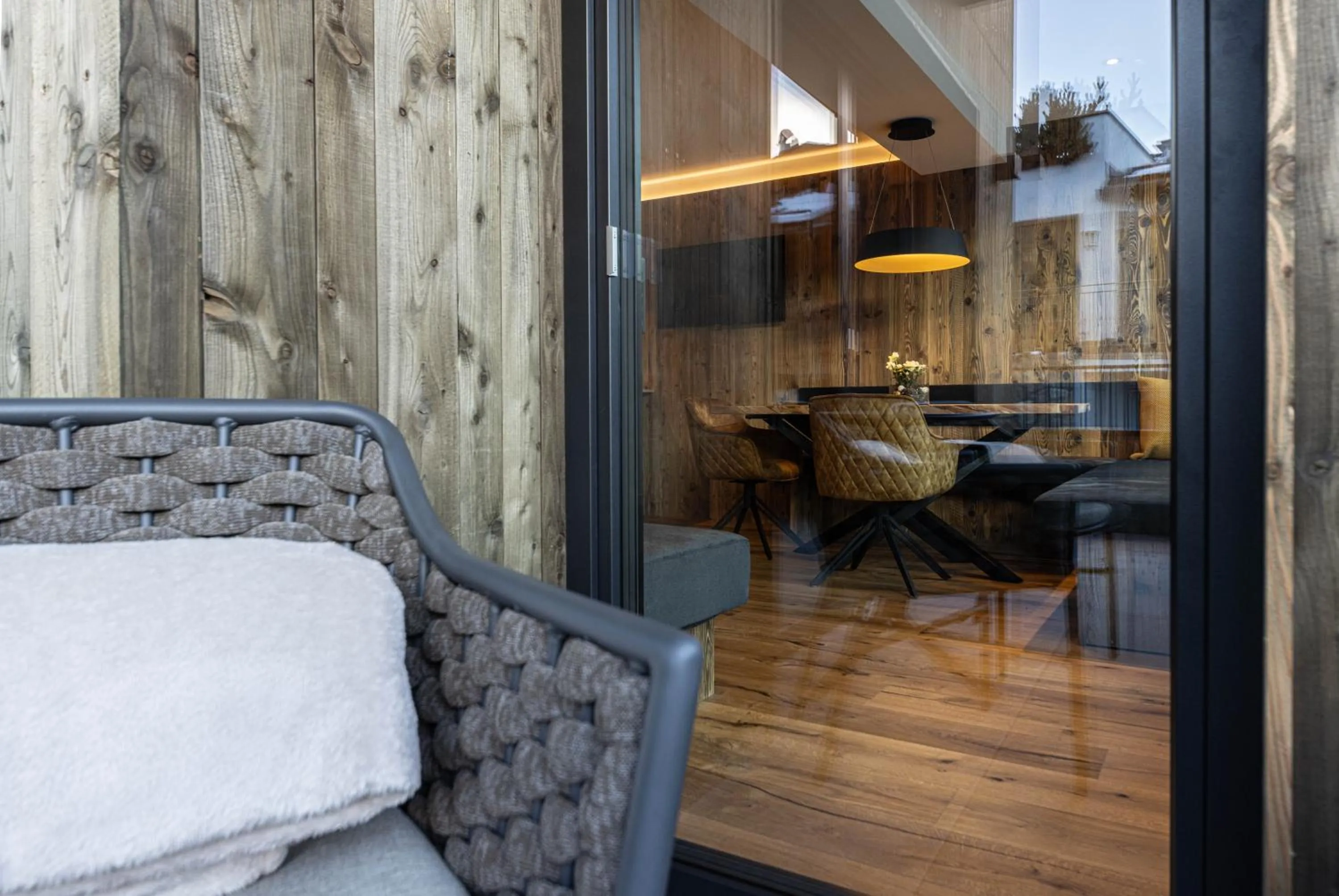 Balcony/Terrace in Enjoy Dolomites - Chalet