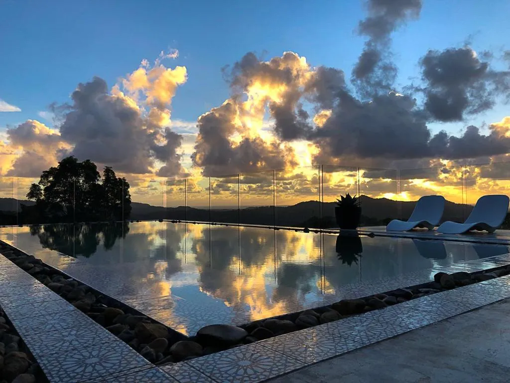 Swimming pool in Blackbird Luxury Accommodation