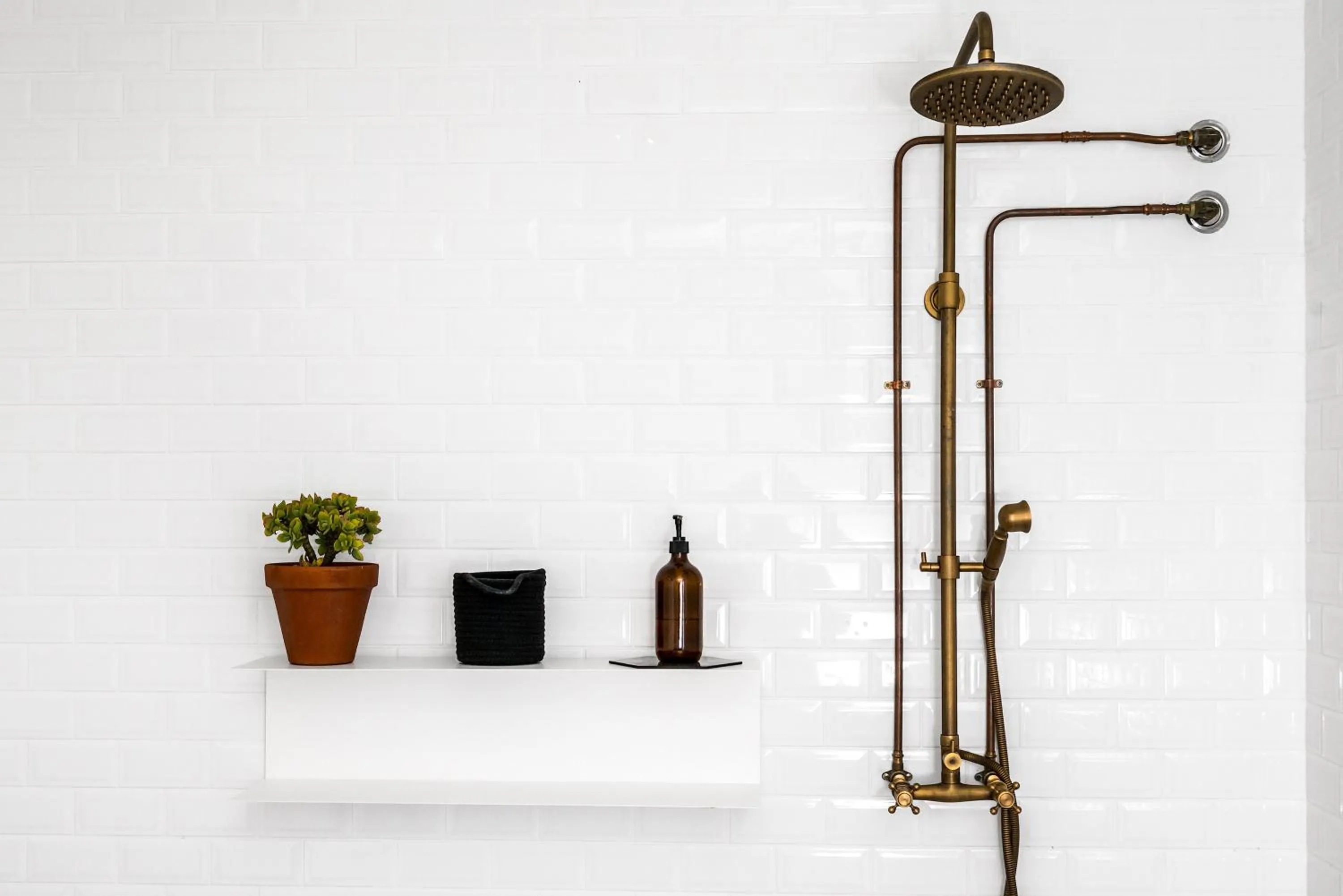 Shower in Blackbird Luxury Accommodation