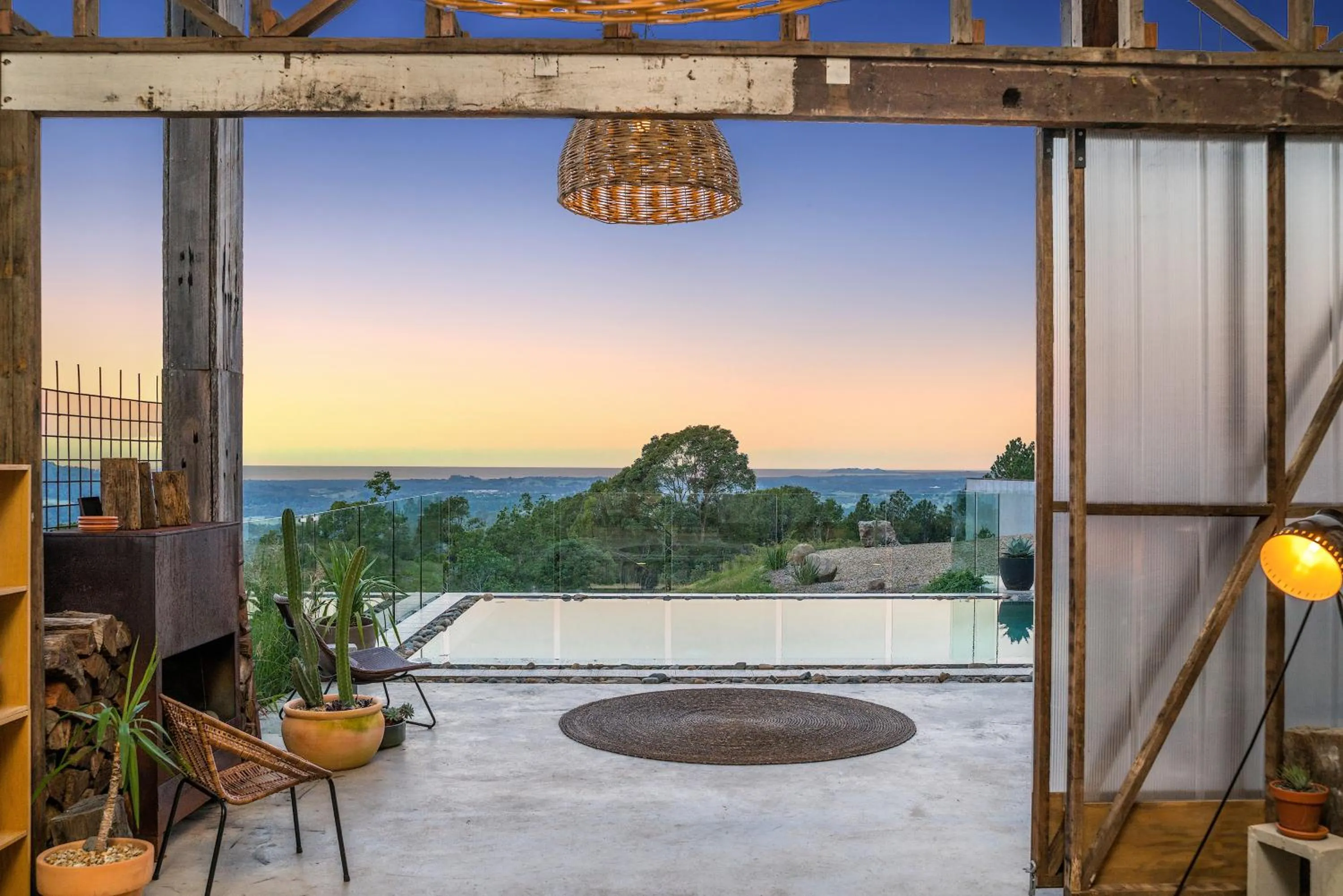 Balcony/Terrace in Blackbird Luxury Accommodation