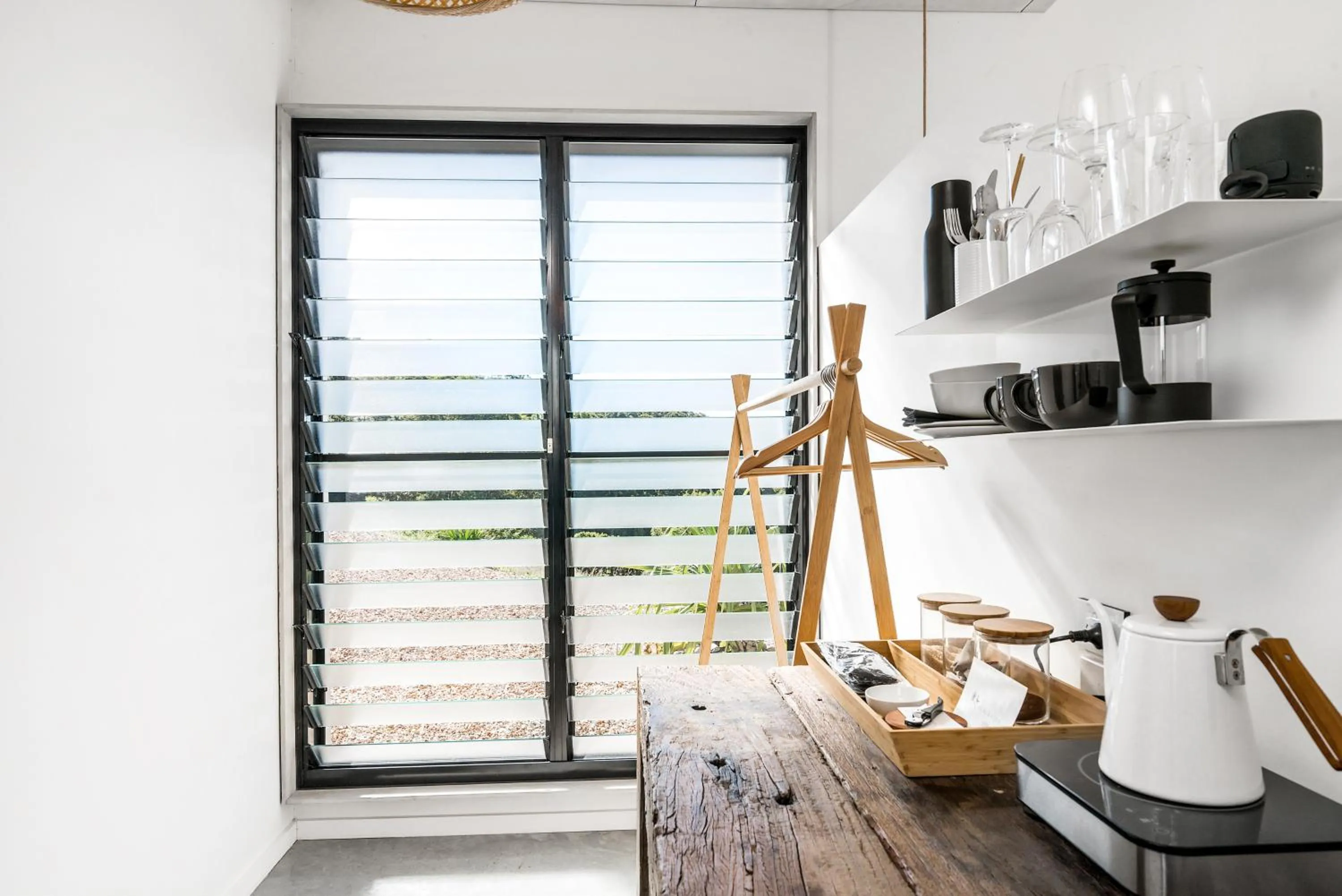 Coffee/tea facilities in Blackbird Luxury Accommodation