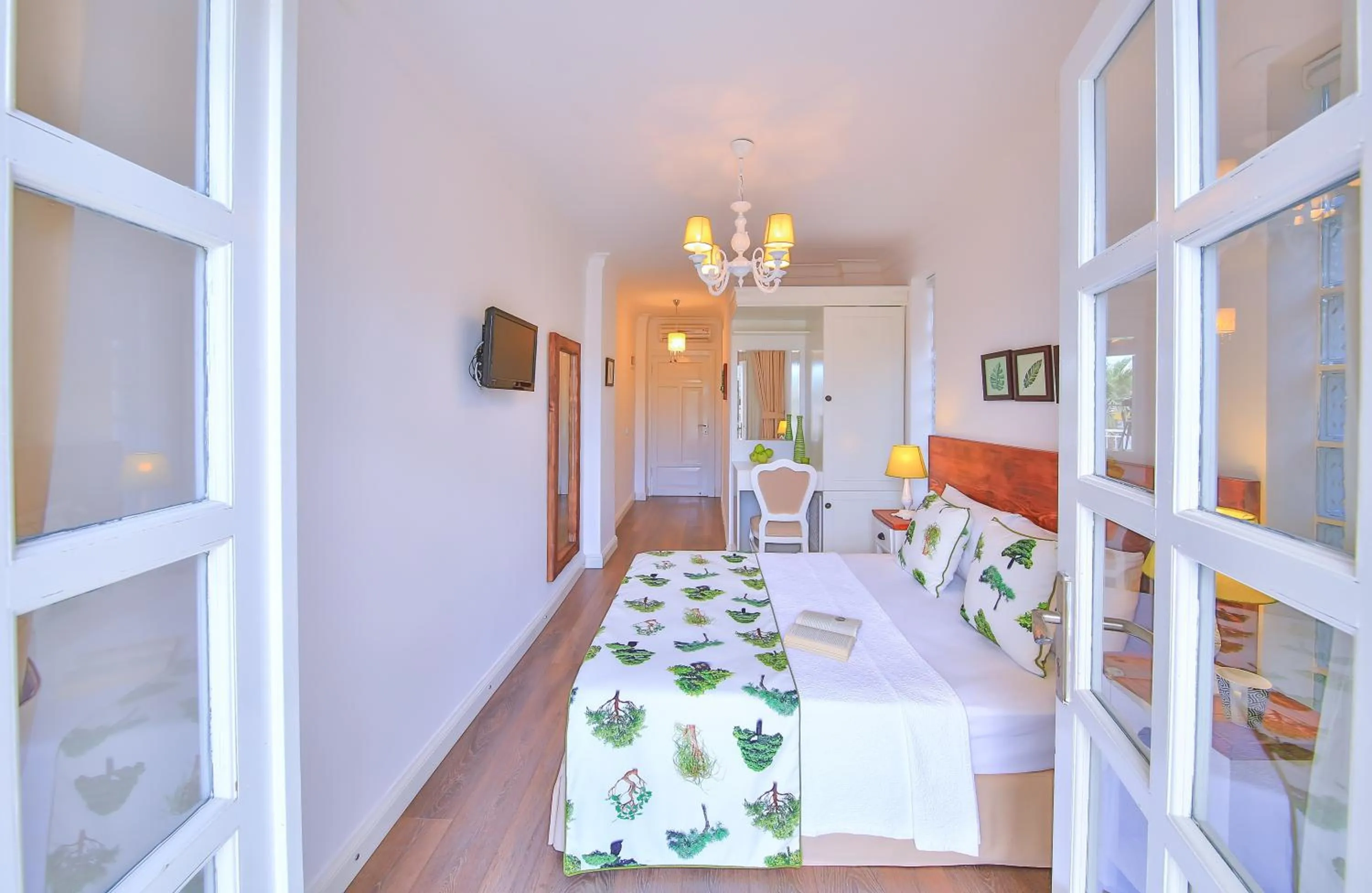 Bed in Alacati Sorf Hotel