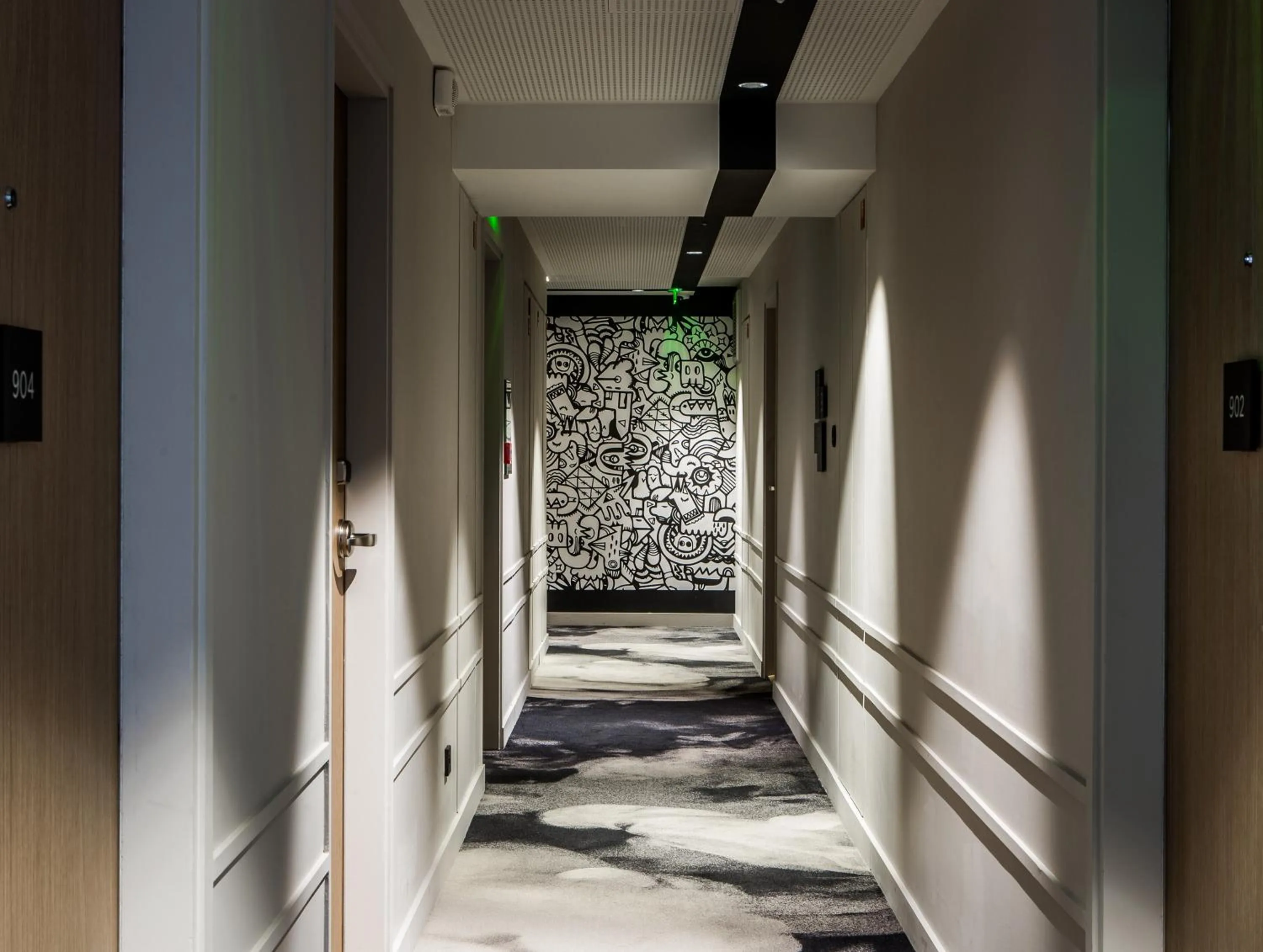 Decorative detail in Mercure Paris 17 Batignolles