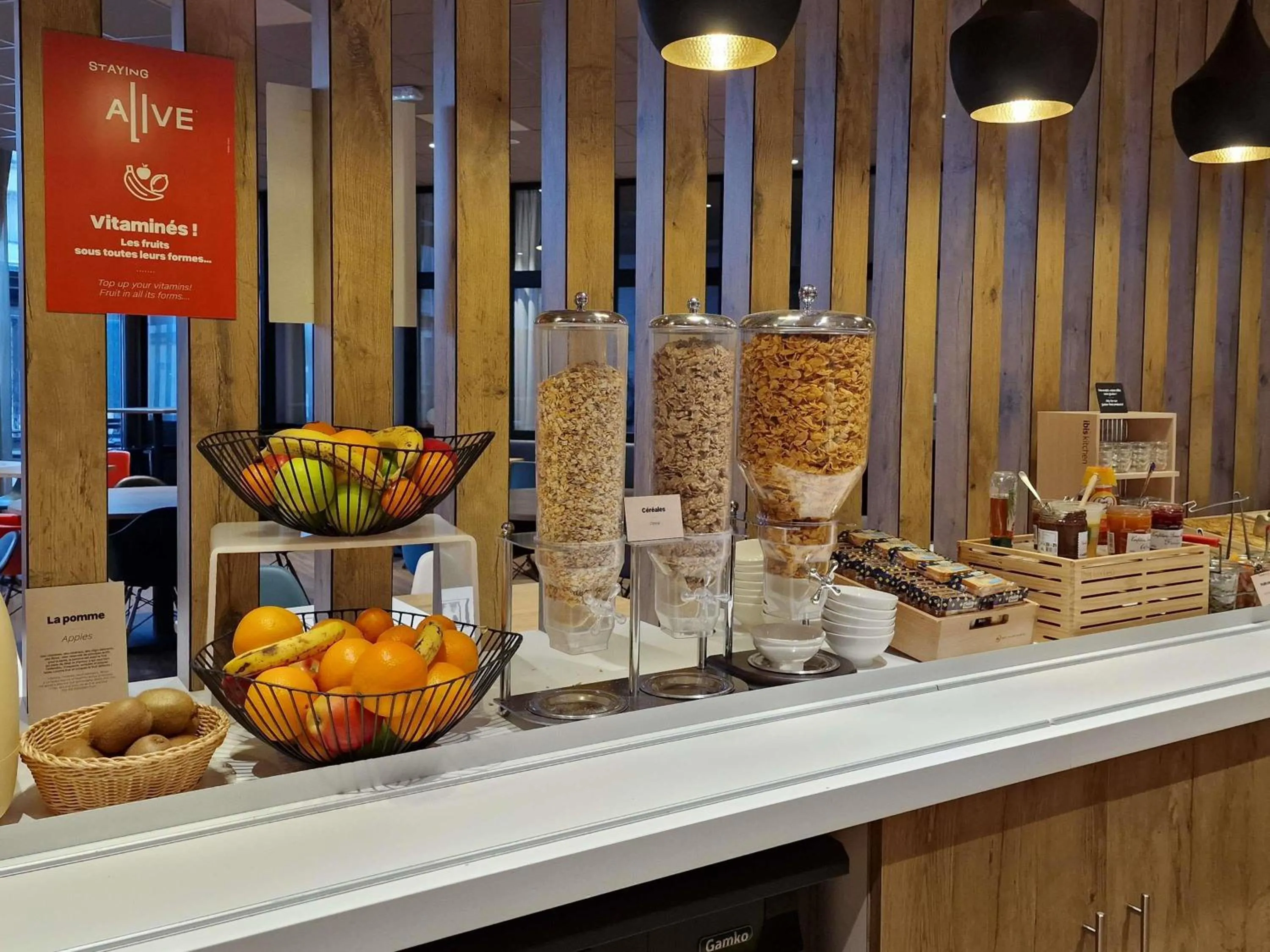 Breakfast in Ibis budget Dijon Centre Clemenceau