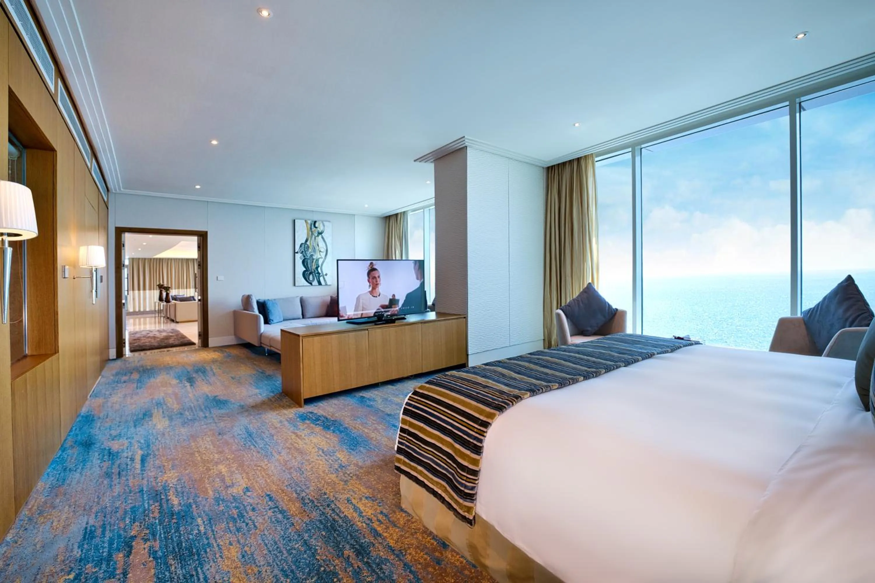 Bed in Novotel Jazan