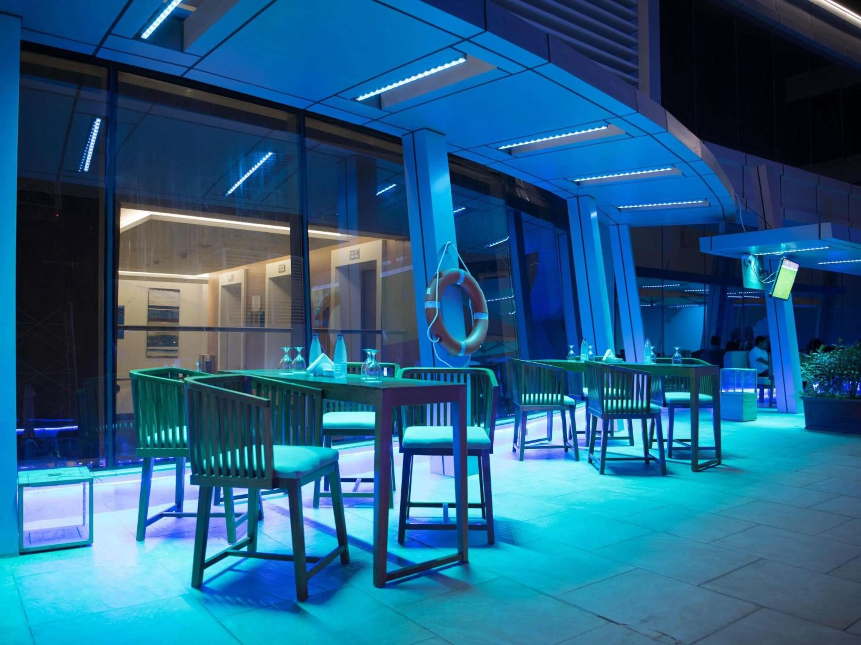 Lounge or bar in Novotel Jazan