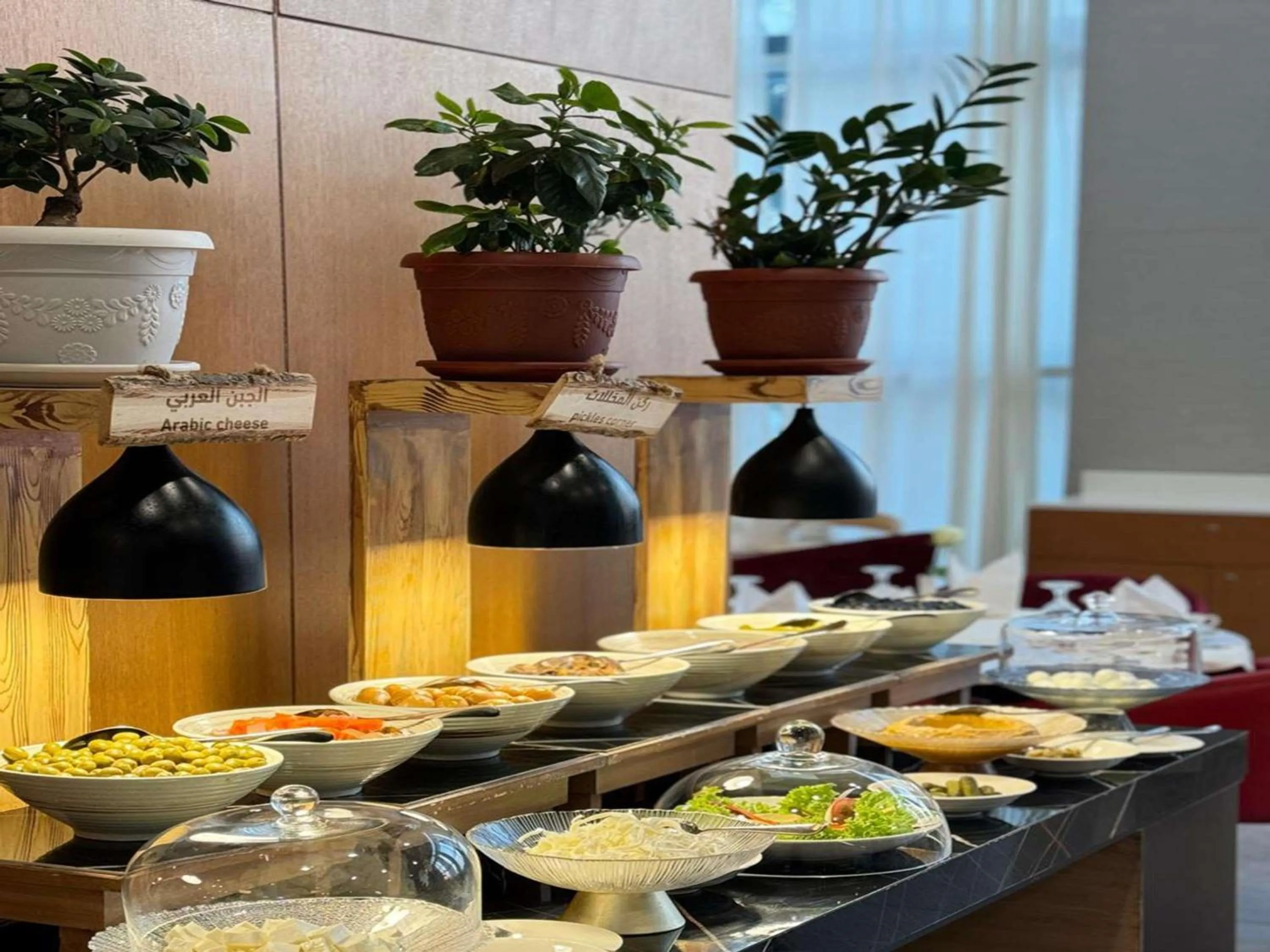 Breakfast in Novotel Jazan