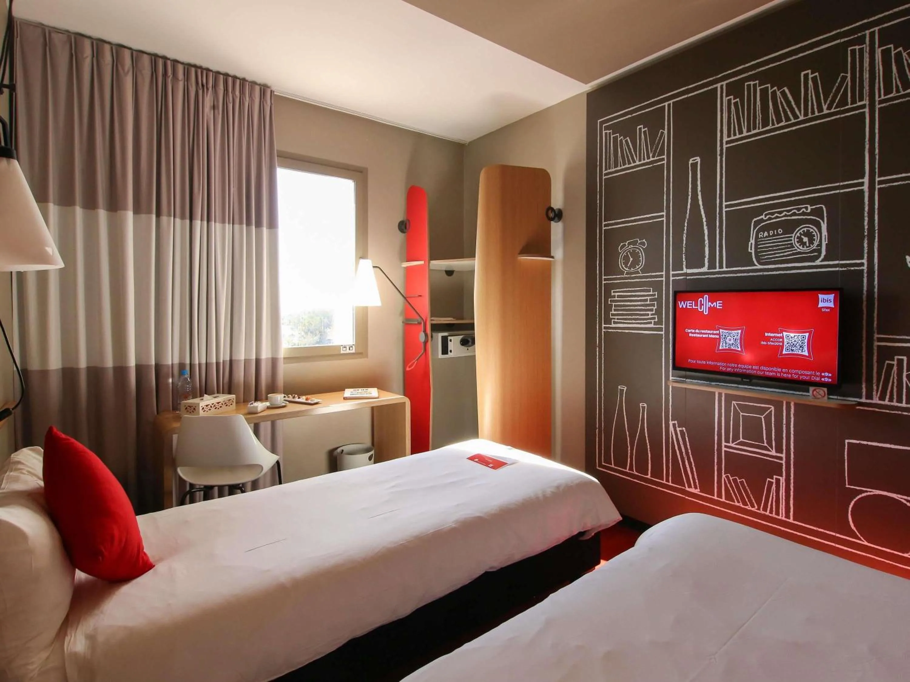 Bedroom, Bed in Ibis Sfax