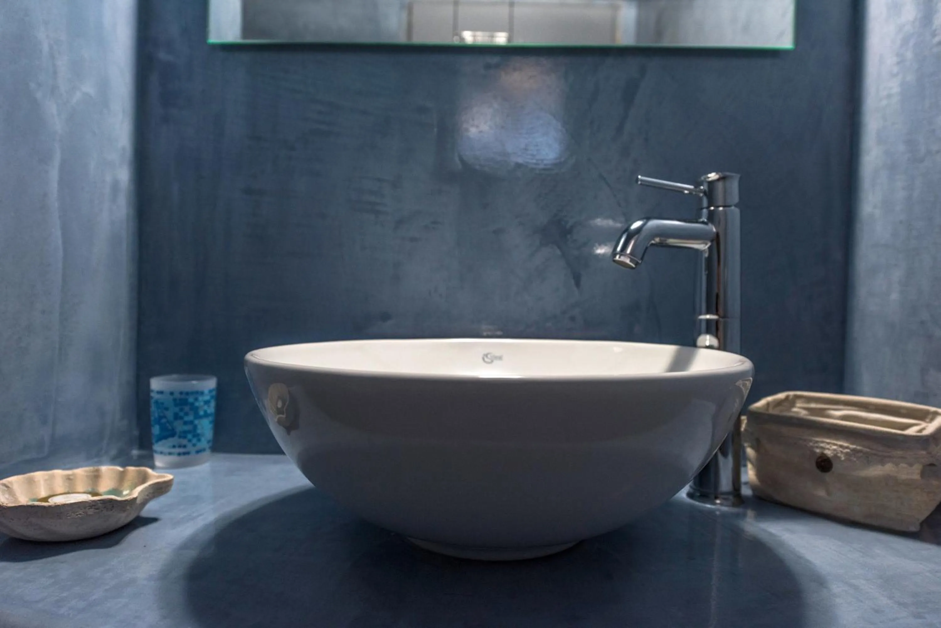 Bathroom in Maryloujohn Villas Oia