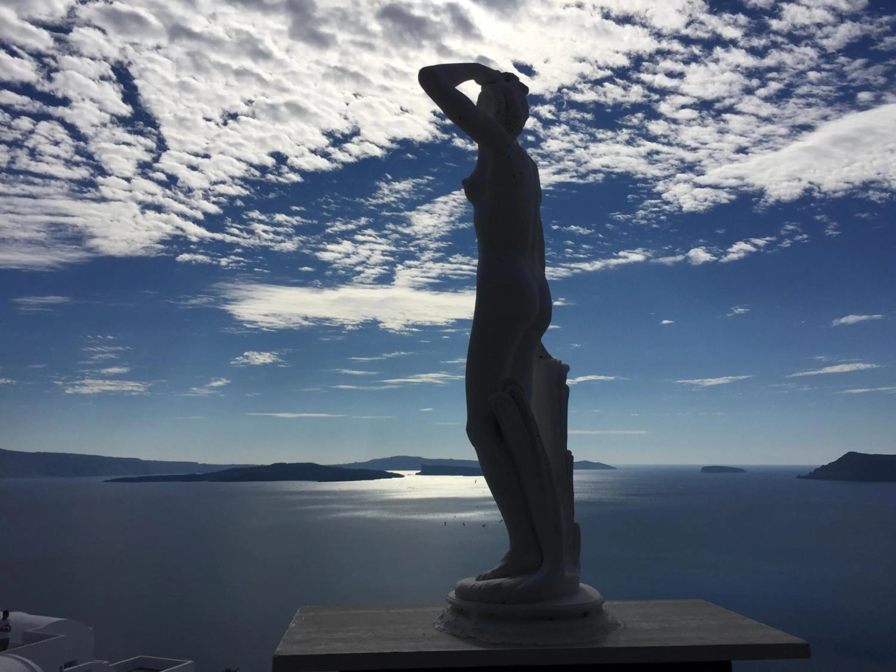 Balcony/Terrace in Maryloujohn Villas Oia