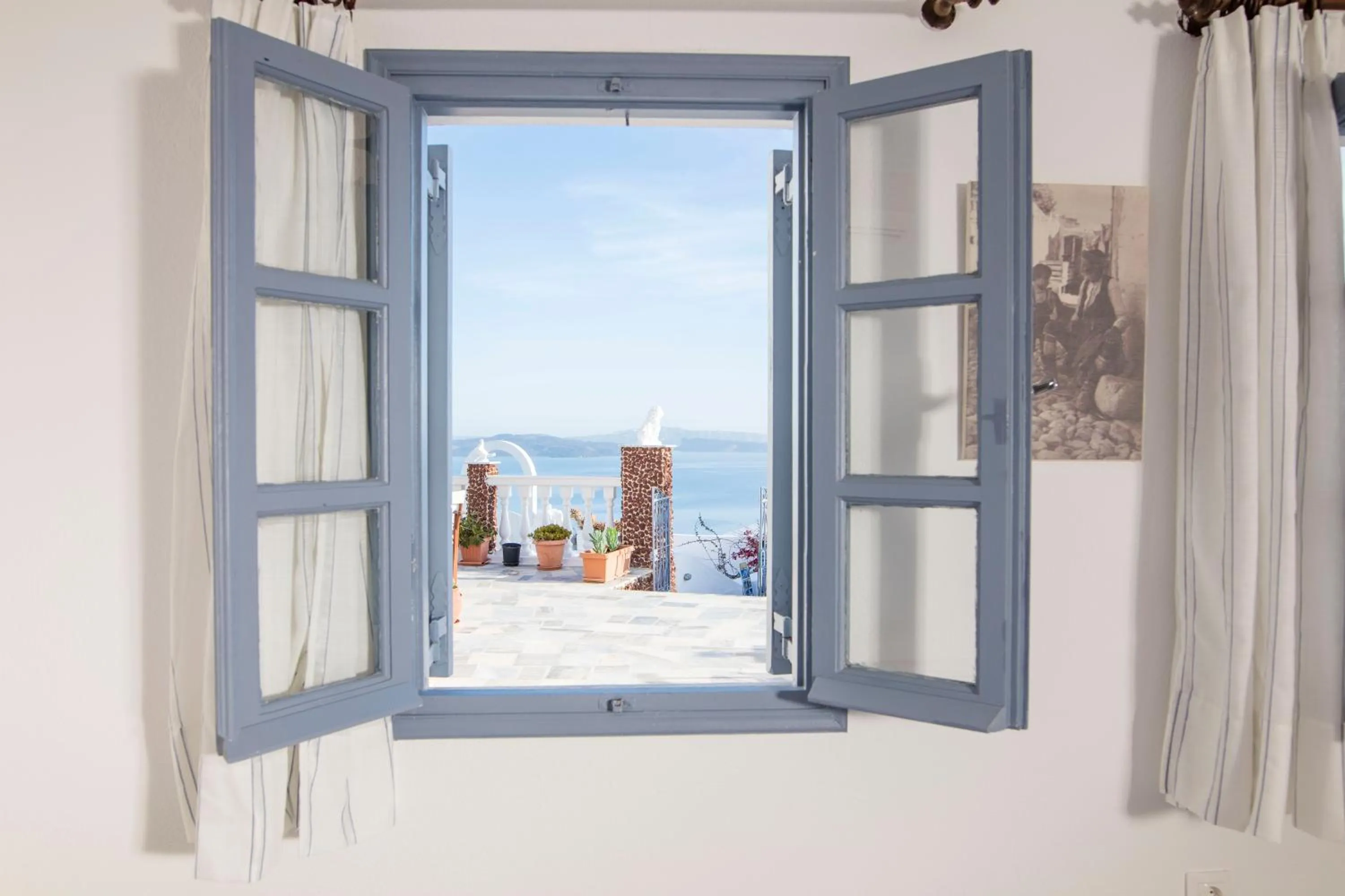 Bedroom in Maryloujohn Villas Oia