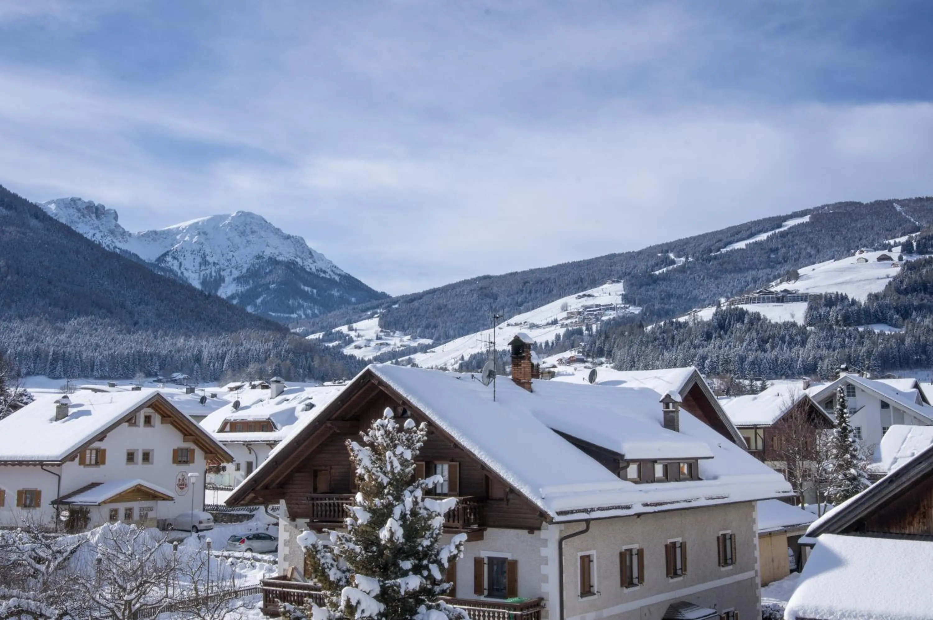 Mountain view in Boutique Hotel Am Park