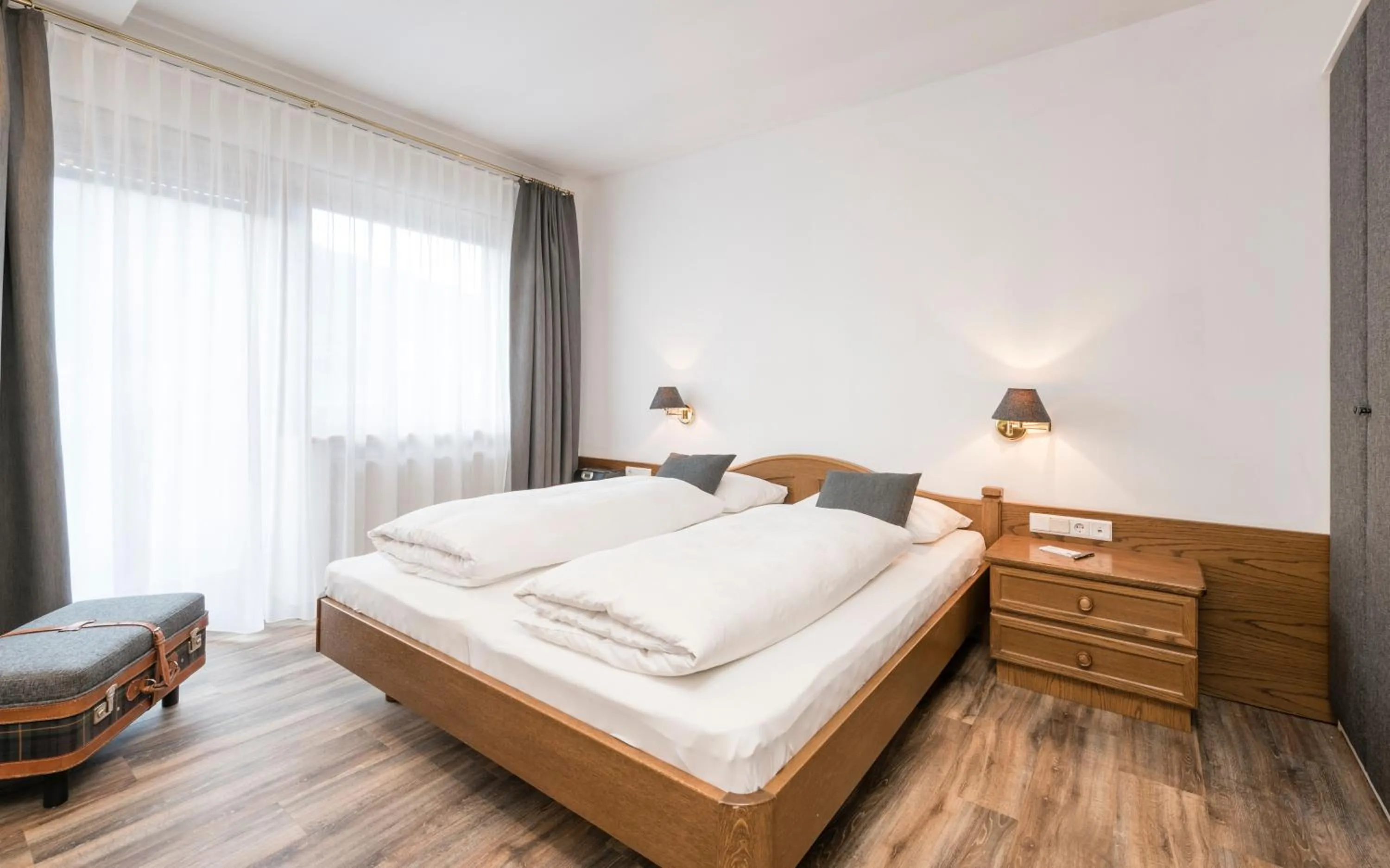 Photo of the whole room, Bed in Boutique Hotel Am Park