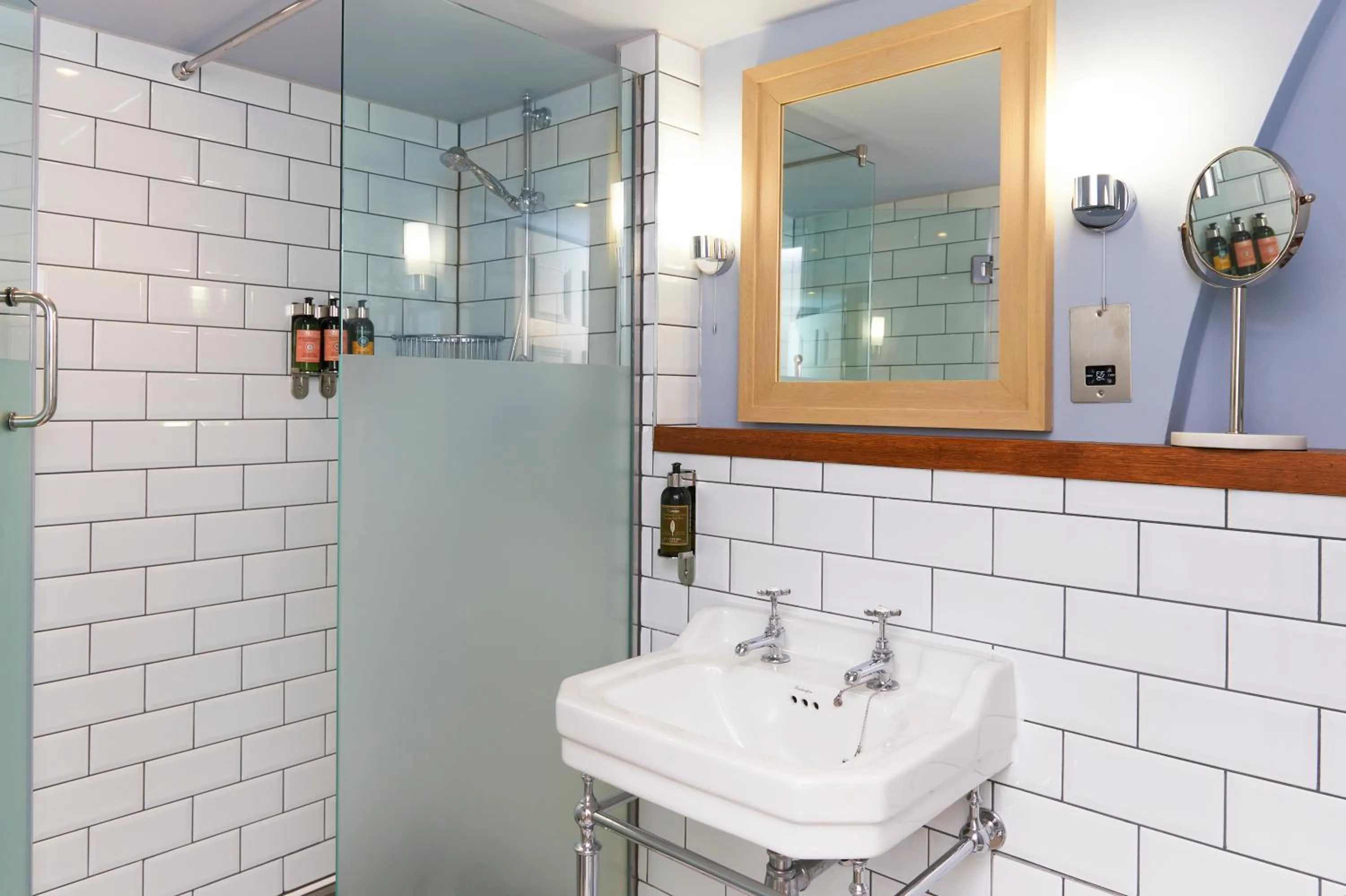 Shower in Hotel Du Vin Poole