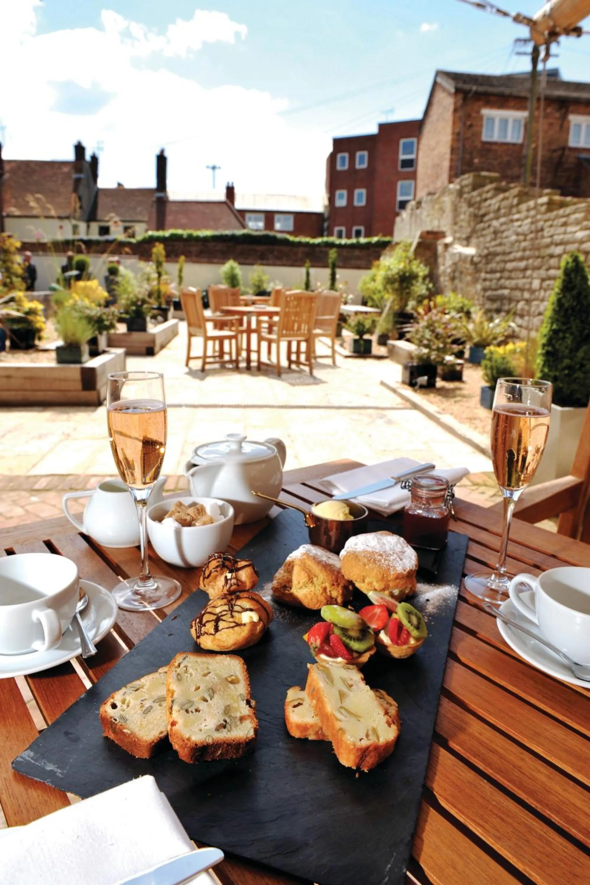 Garden in Hotel Du Vin Poole