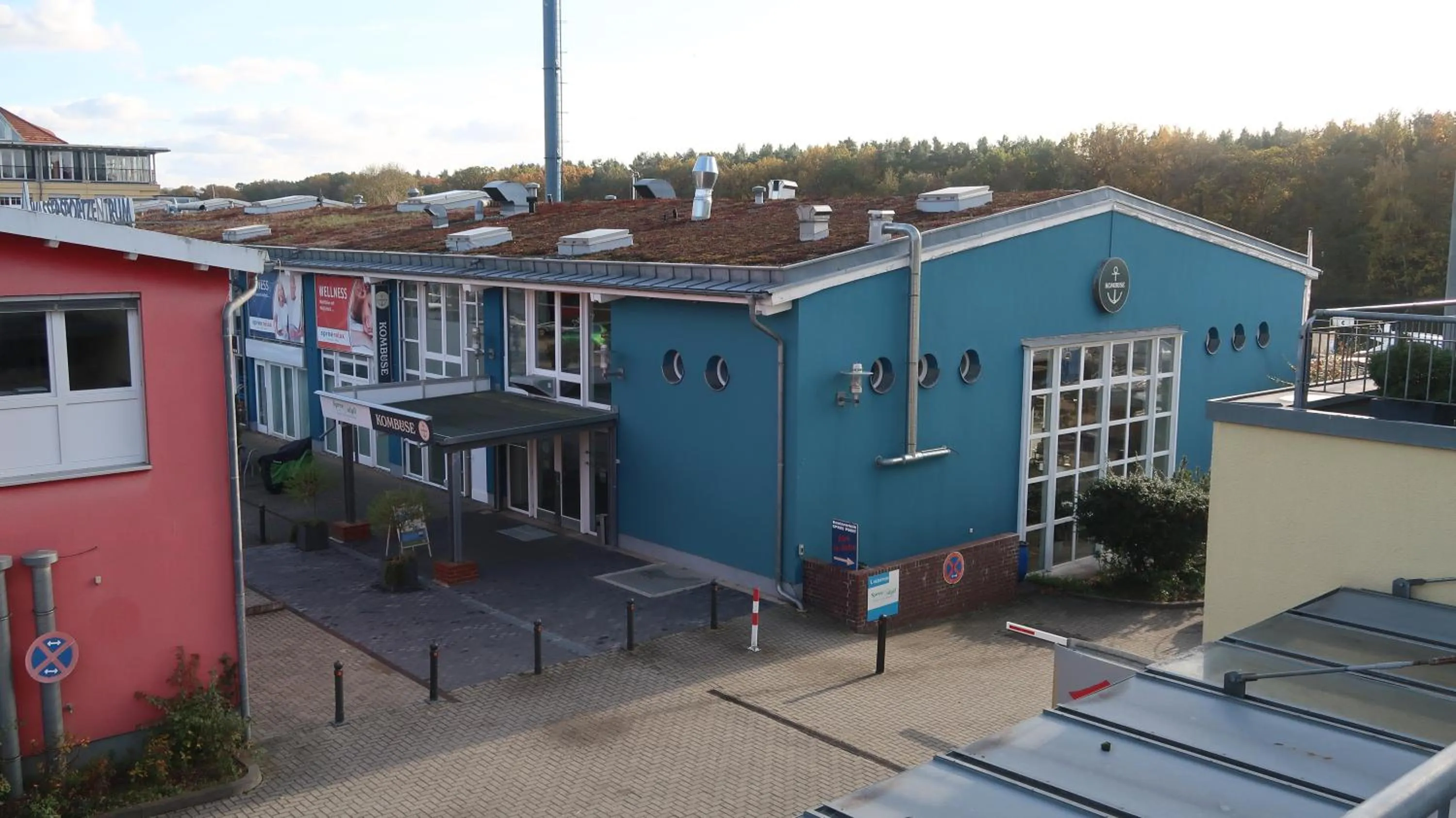 Property building in Hotel Spree-idyll