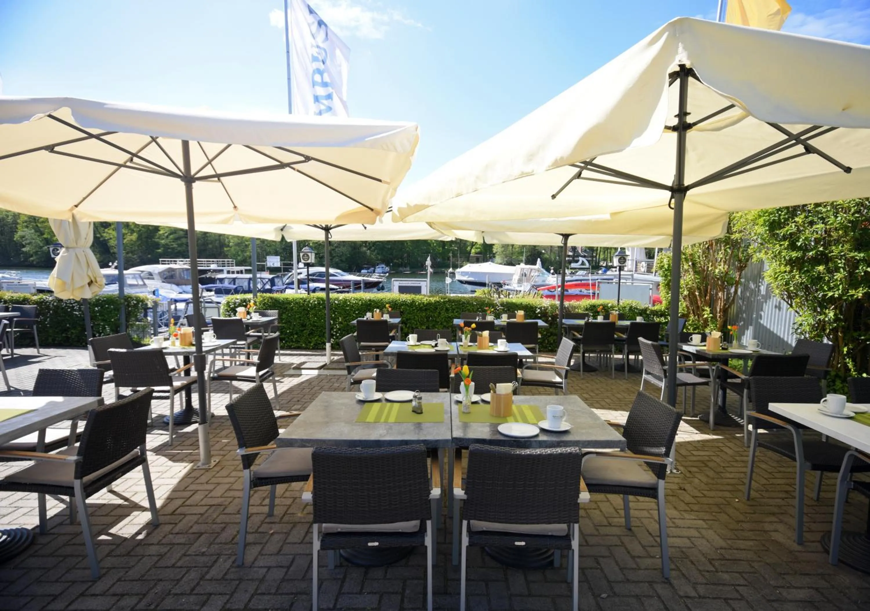 Restaurant/places to eat in Hotel Spree-idyll