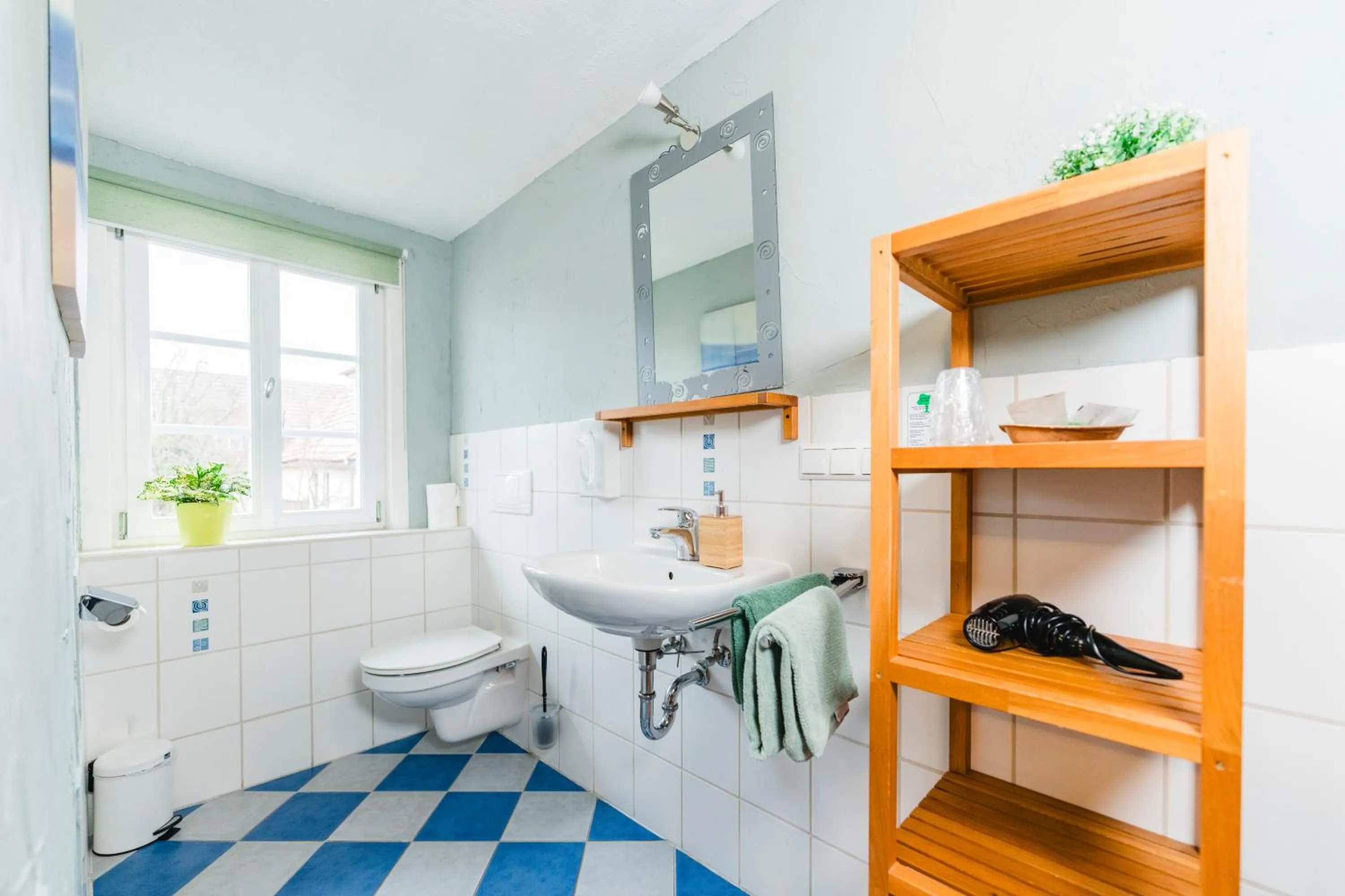 Toilet in Landhotel im Hexenwinkel