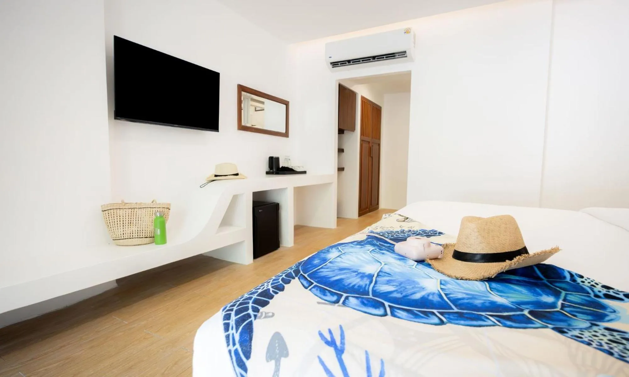 Bedroom, Bed in Lub d Koh Tao Tanote Bay