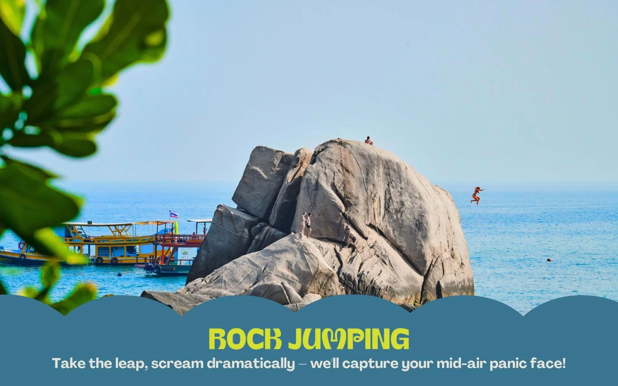 Activities in Lub d Koh Tao Tanote Bay