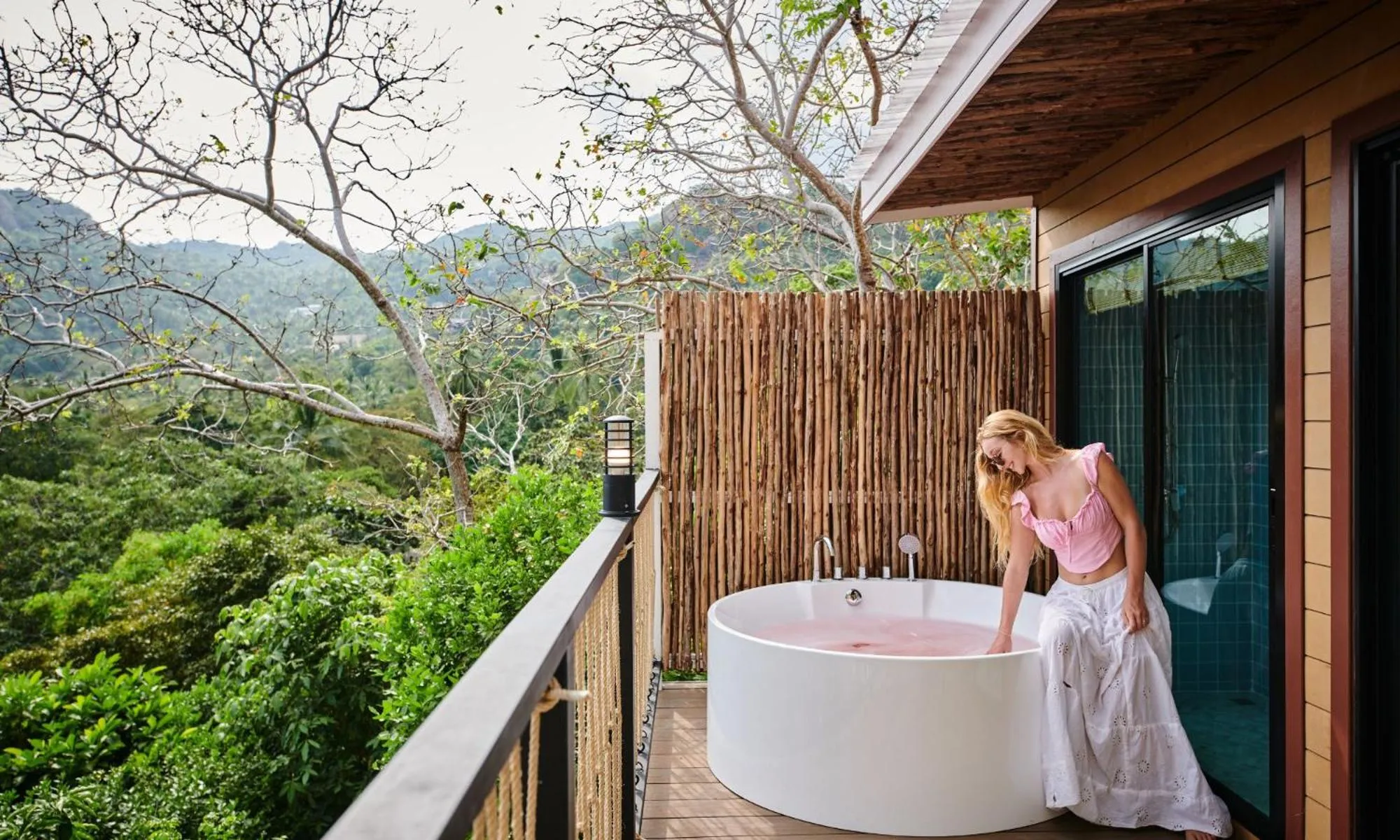 Balcony/Terrace in Lub d Koh Tao Tanote Bay