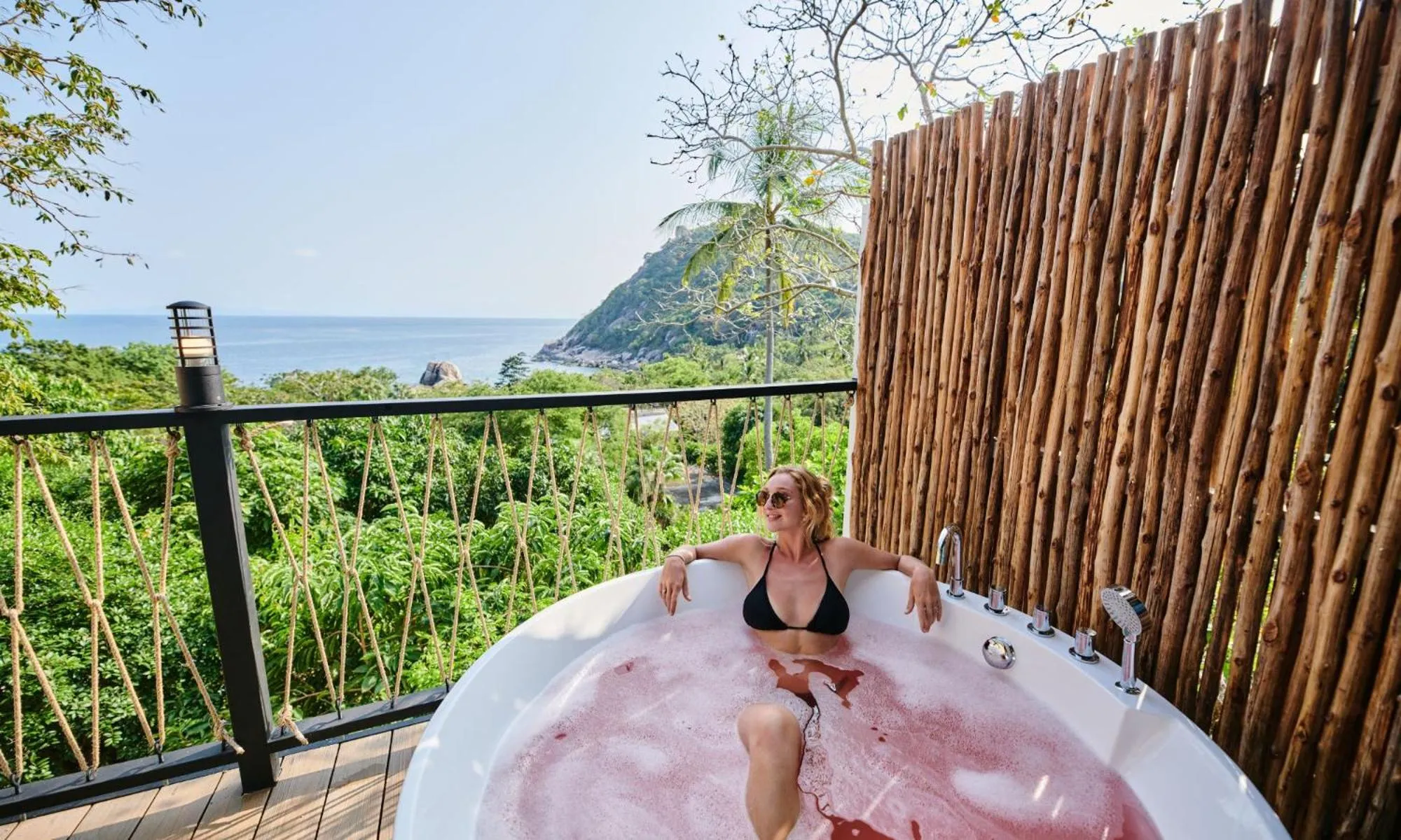 Balcony/Terrace in Lub d Koh Tao Tanote Bay