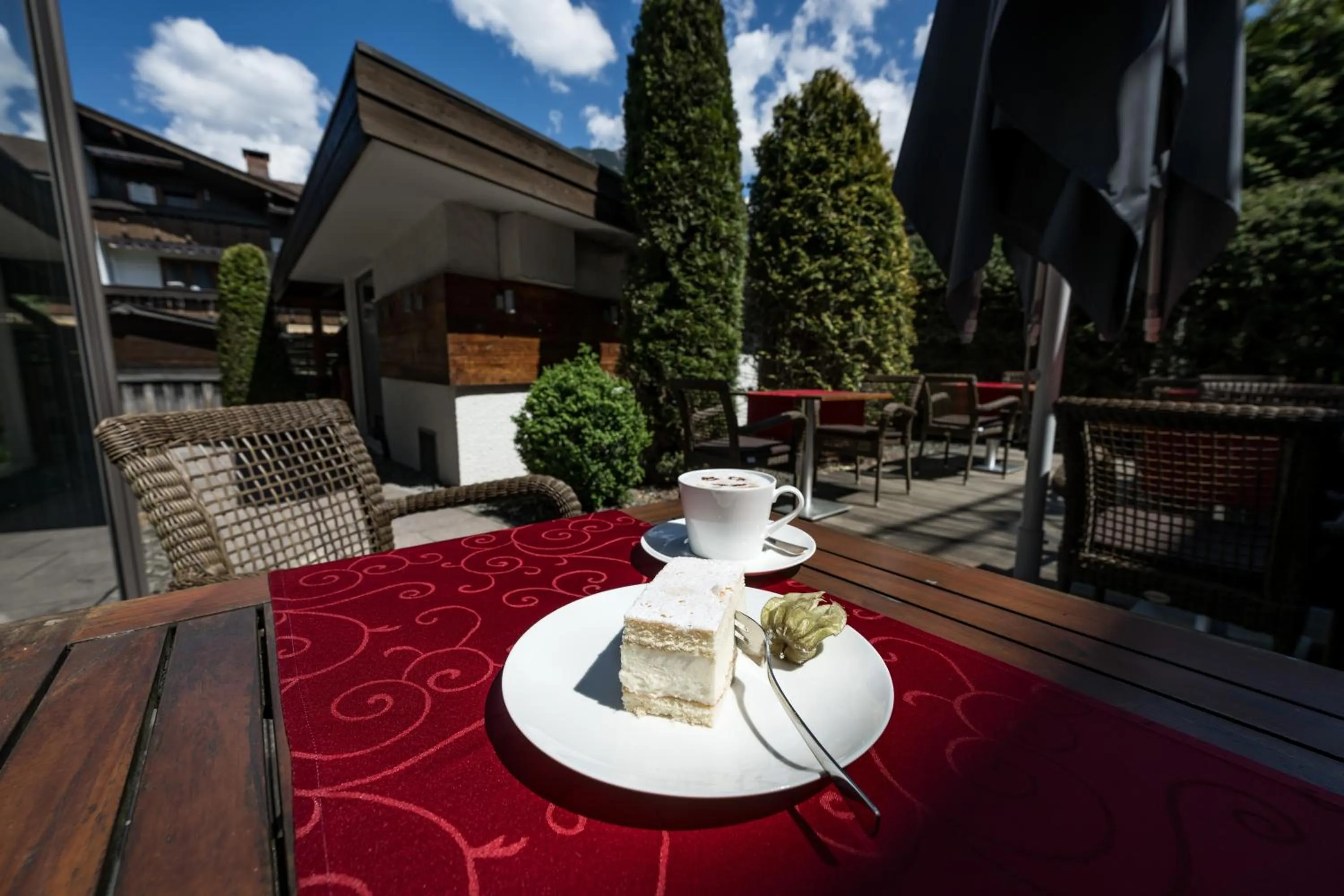 Balcony/Terrace in Hotel Garni Schellenberg