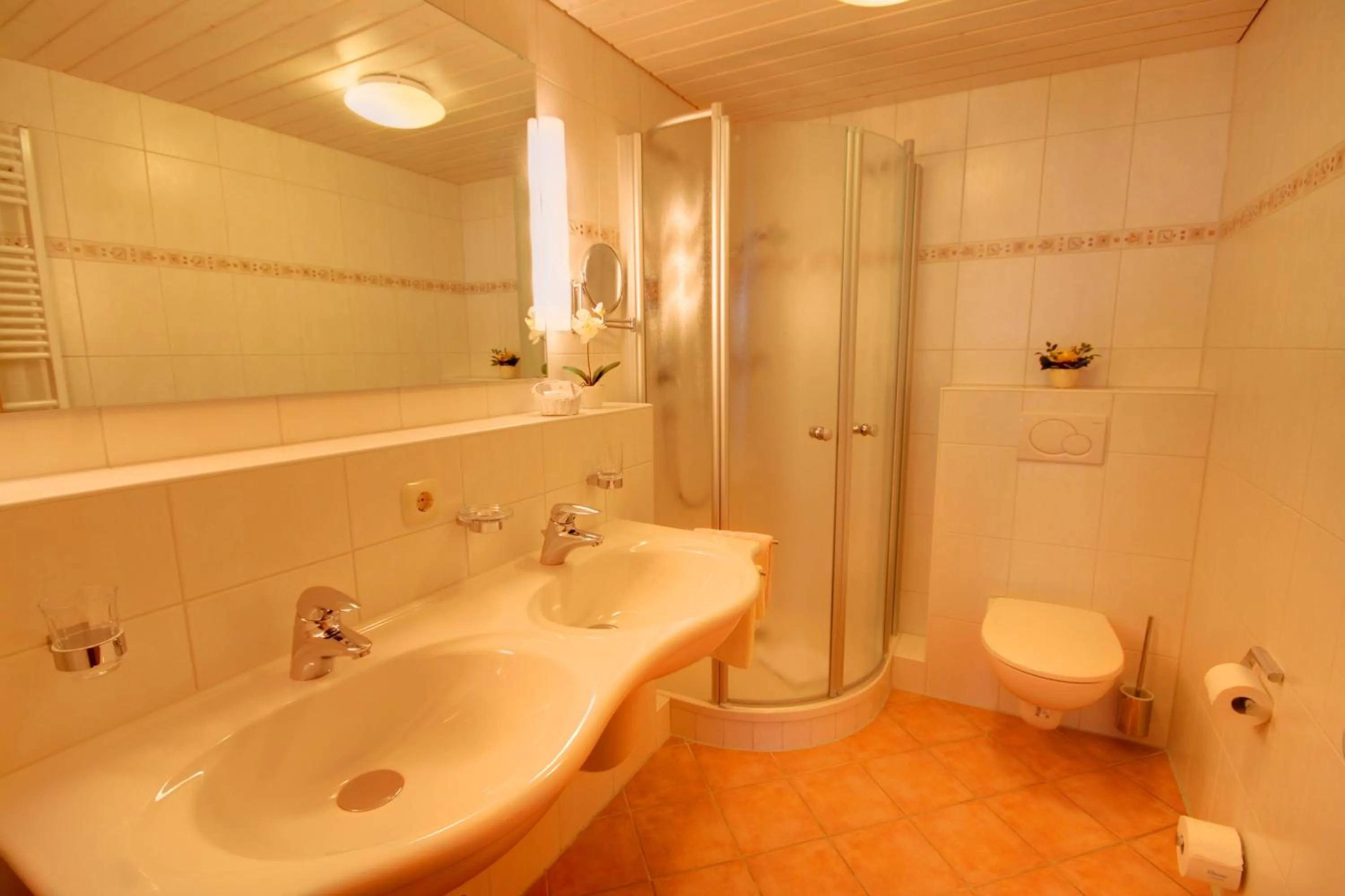 Bathroom in Hotel Garni Schellenberg