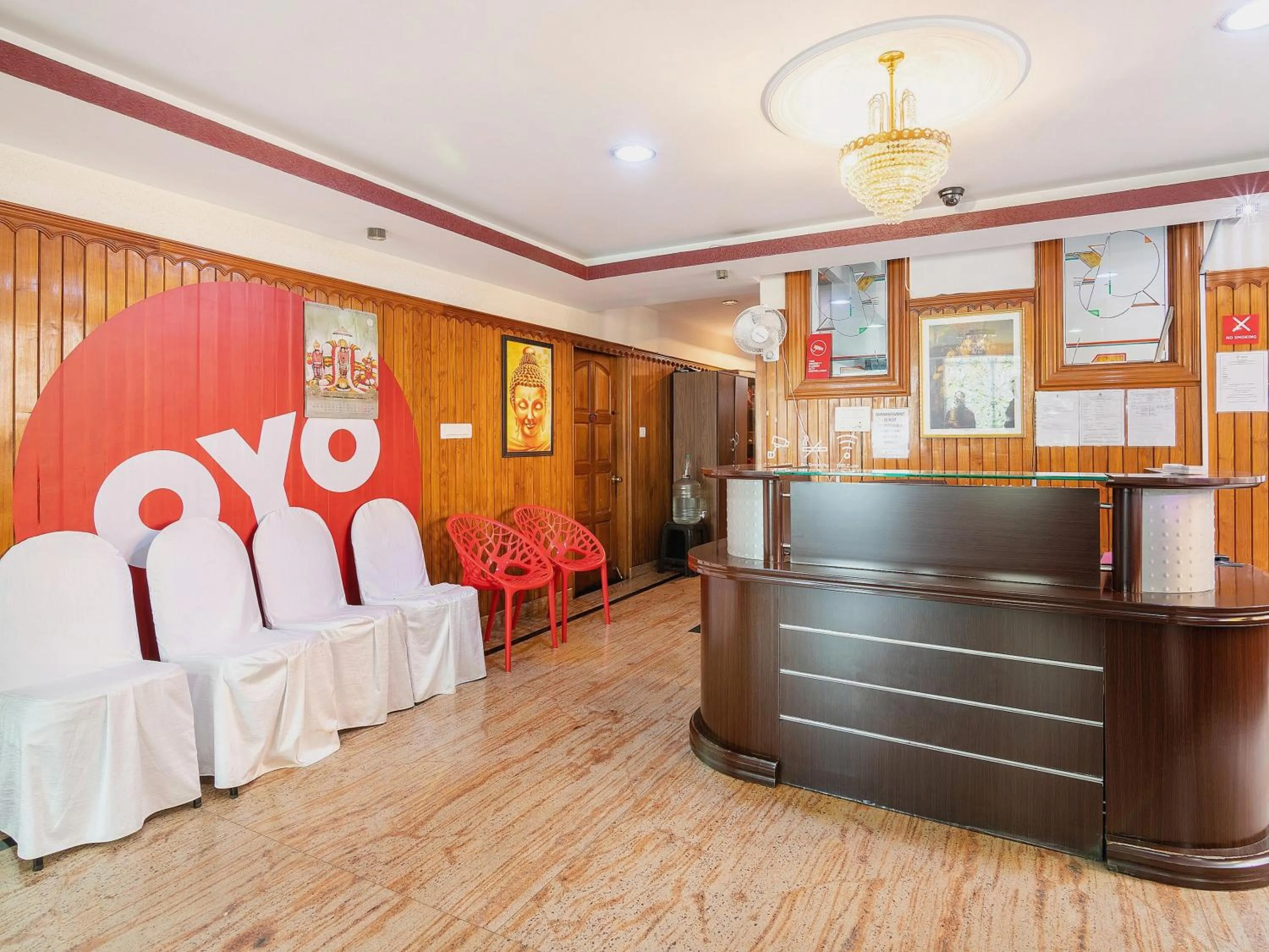 Lobby or reception in Hotel O Sree Balaji Residency