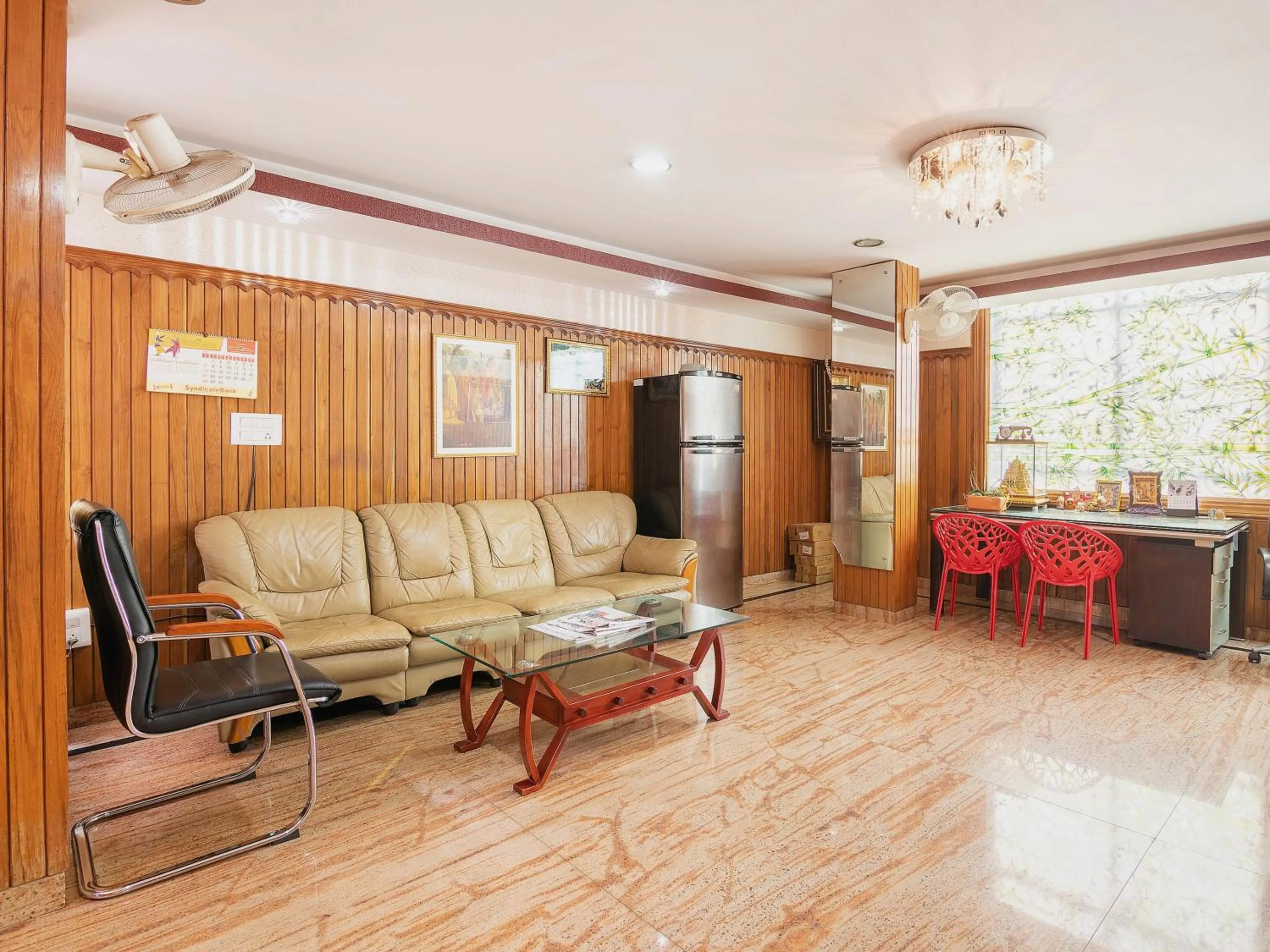 Lobby or reception in Hotel O Sree Balaji Residency