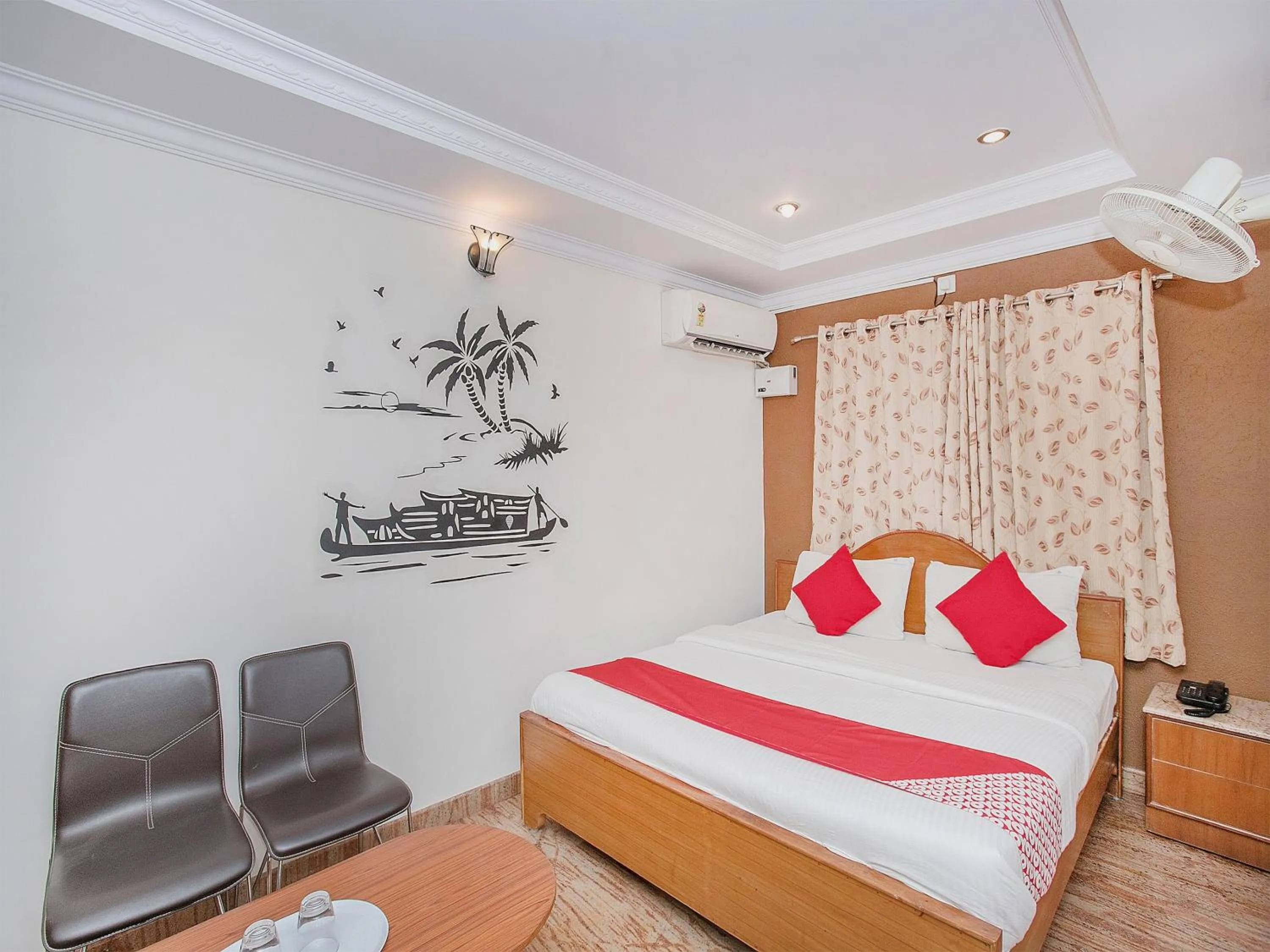 Bedroom, Bed in Hotel O Sree Balaji Residency