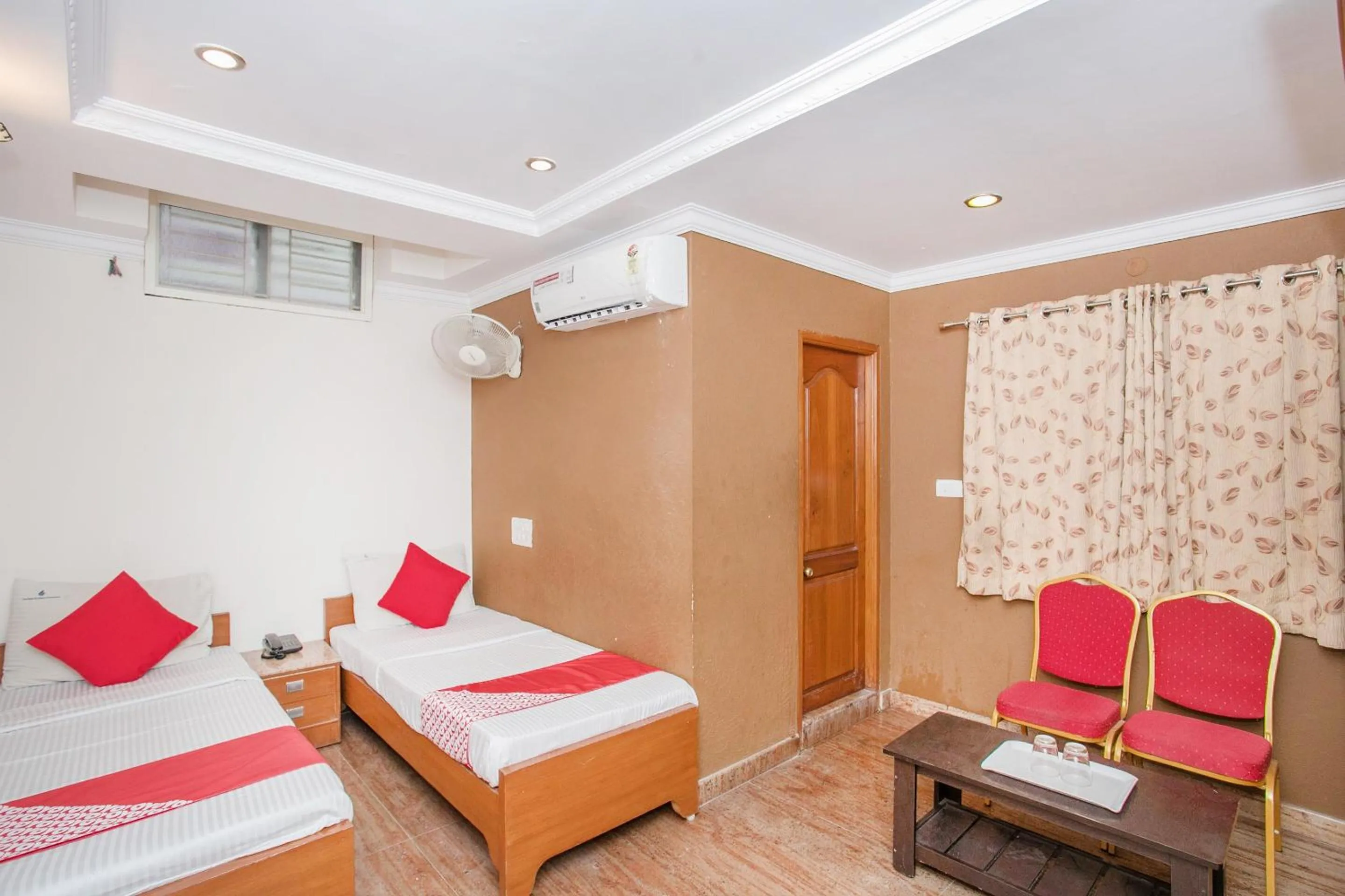 Bedroom, Bed in Hotel O Sree Balaji Residency