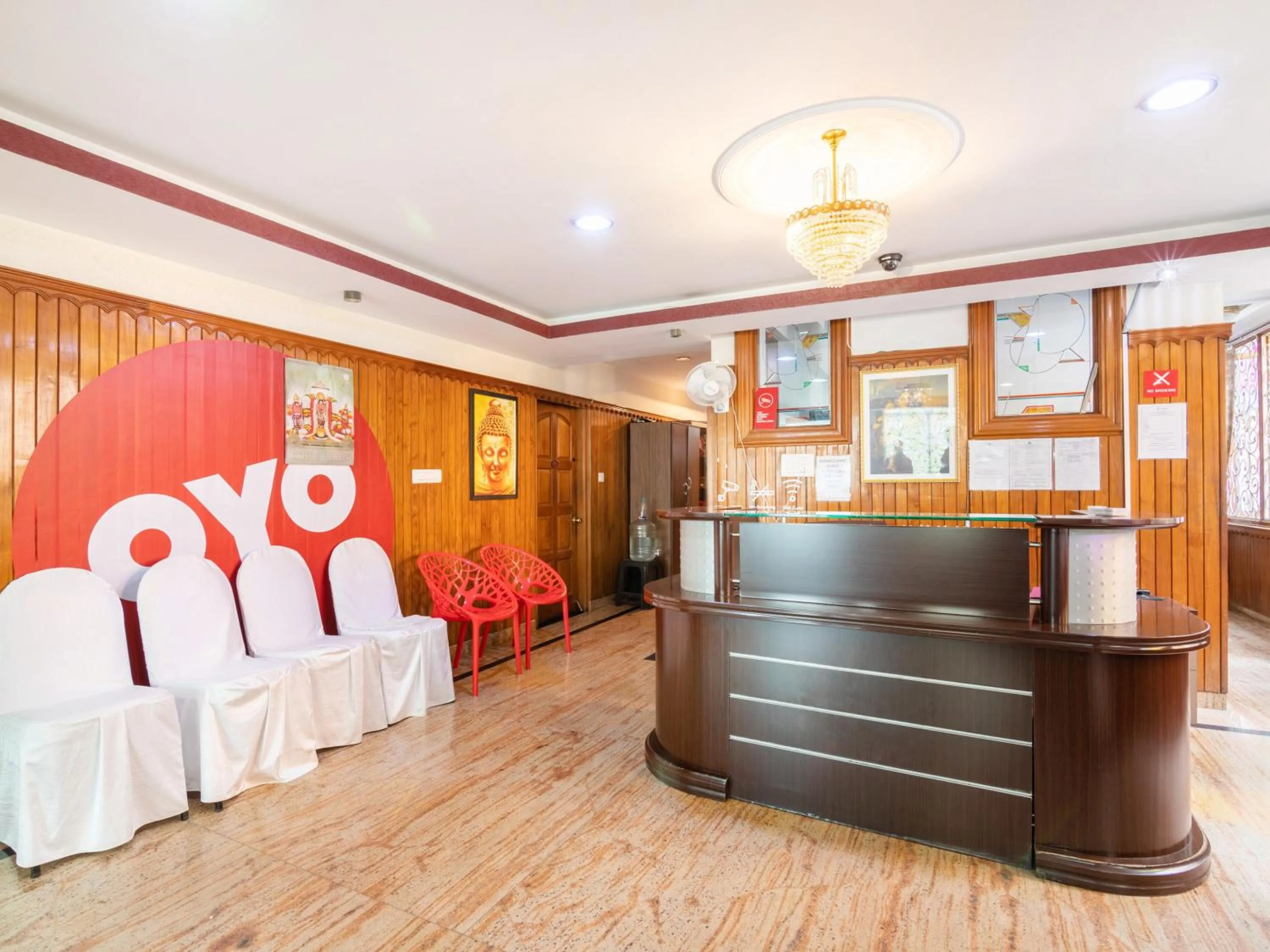Lobby or reception in Hotel O Sree Balaji Residency