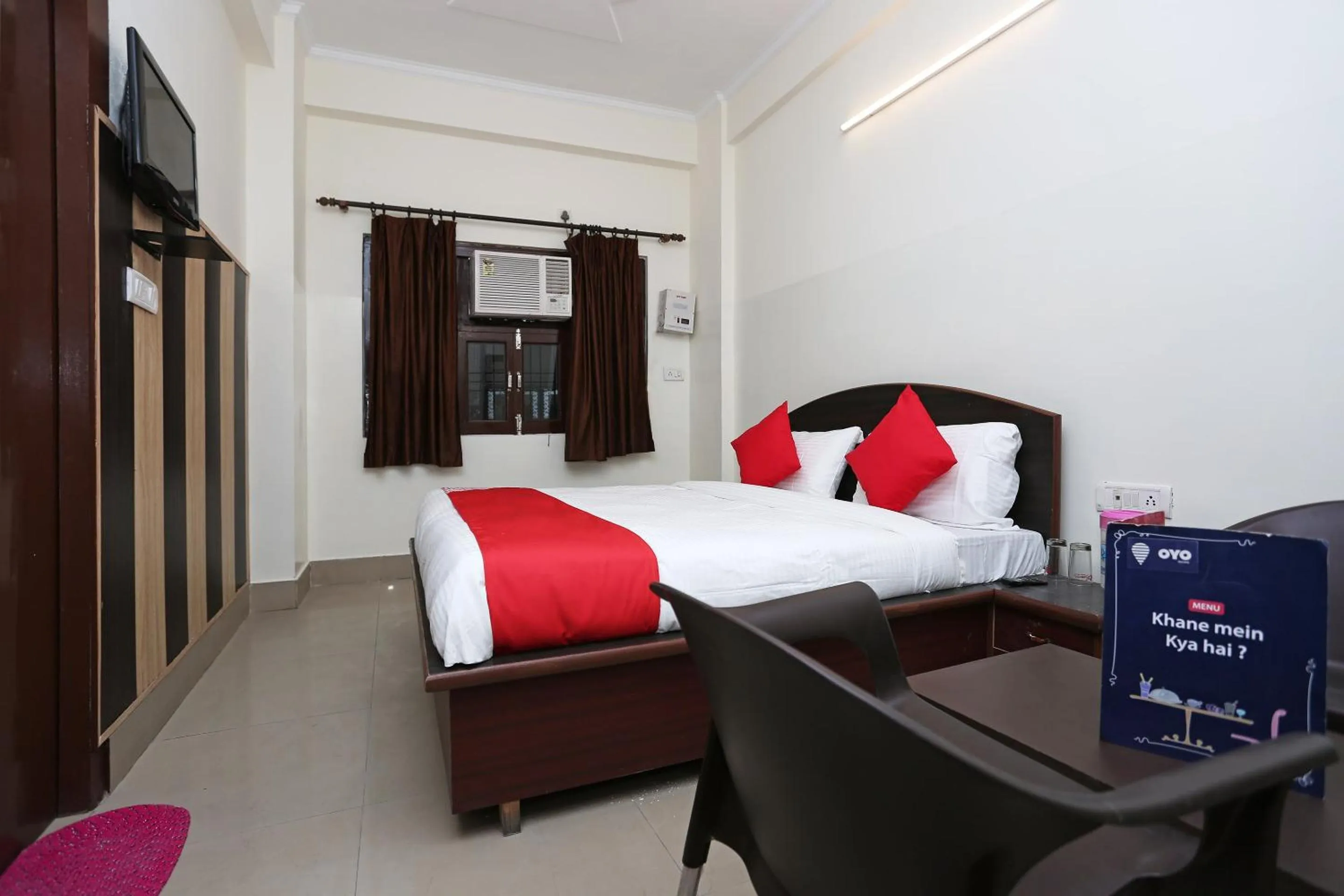 Bedroom, Bed in Hotel O by OYO Shiva Palace