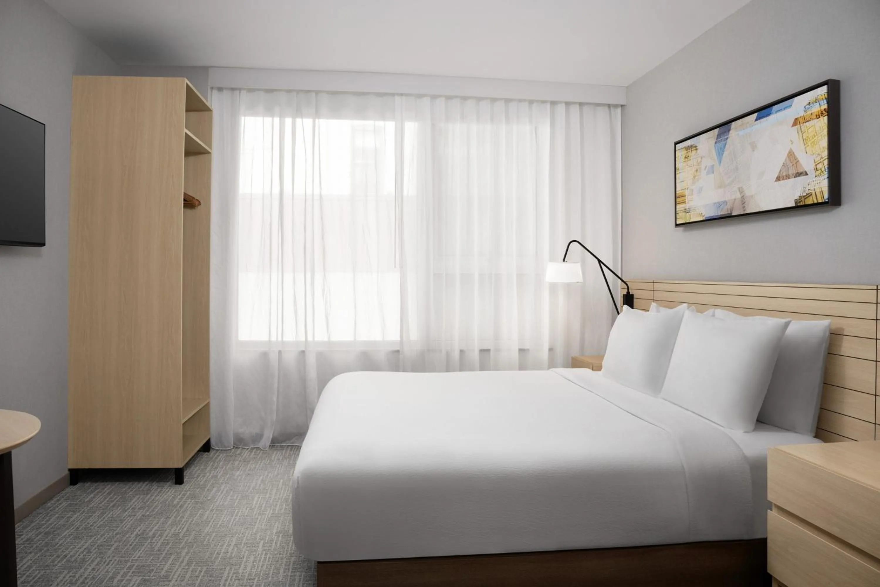 Photo of the whole room, Bed in TownePlace Suites by Marriott New York Manhattan/Times Square