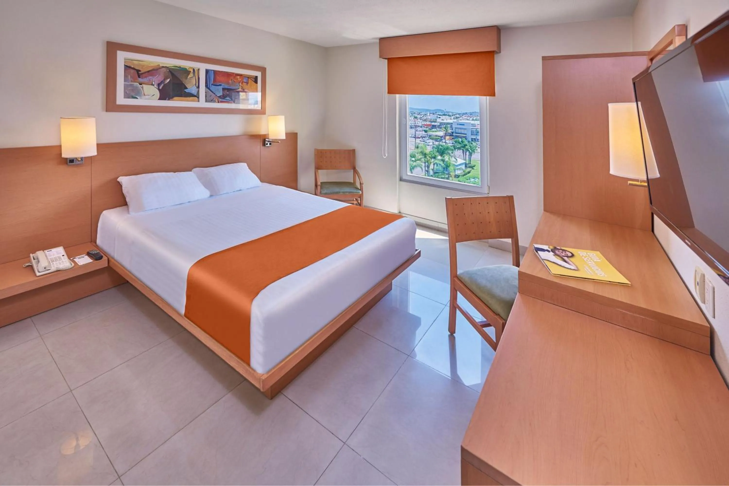 Bedroom, Bed in City Express by Marriott Mazatlan