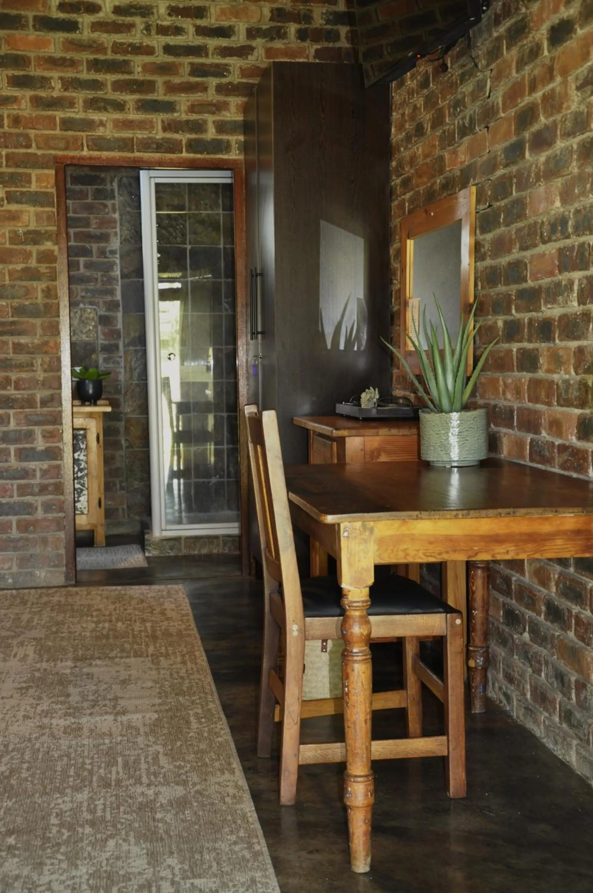 Seating area in Grincourt B&B- with No Load shedding