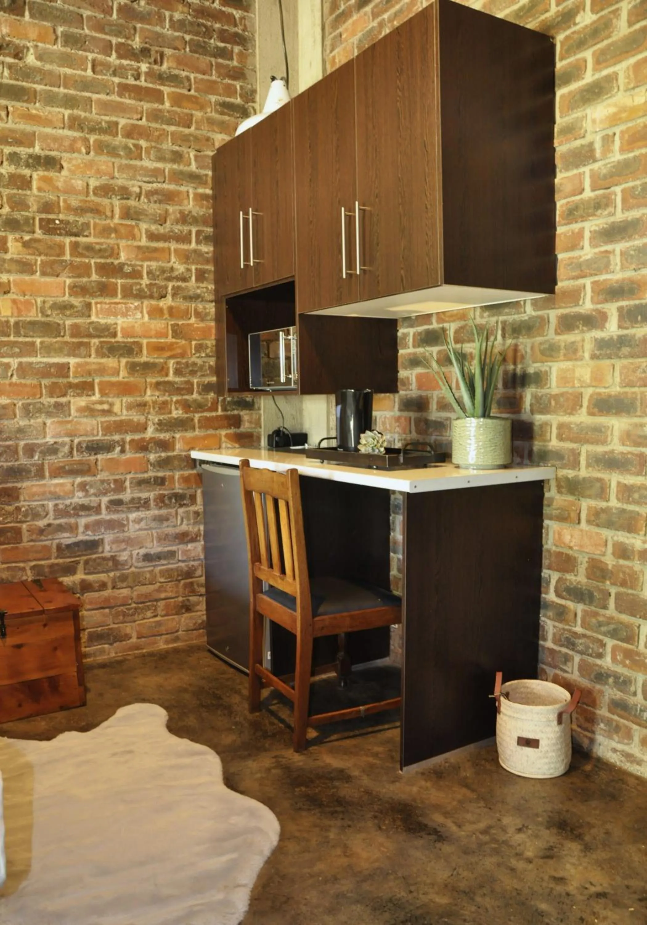 Kitchen or kitchenette in Grincourt B&B- with No Load shedding