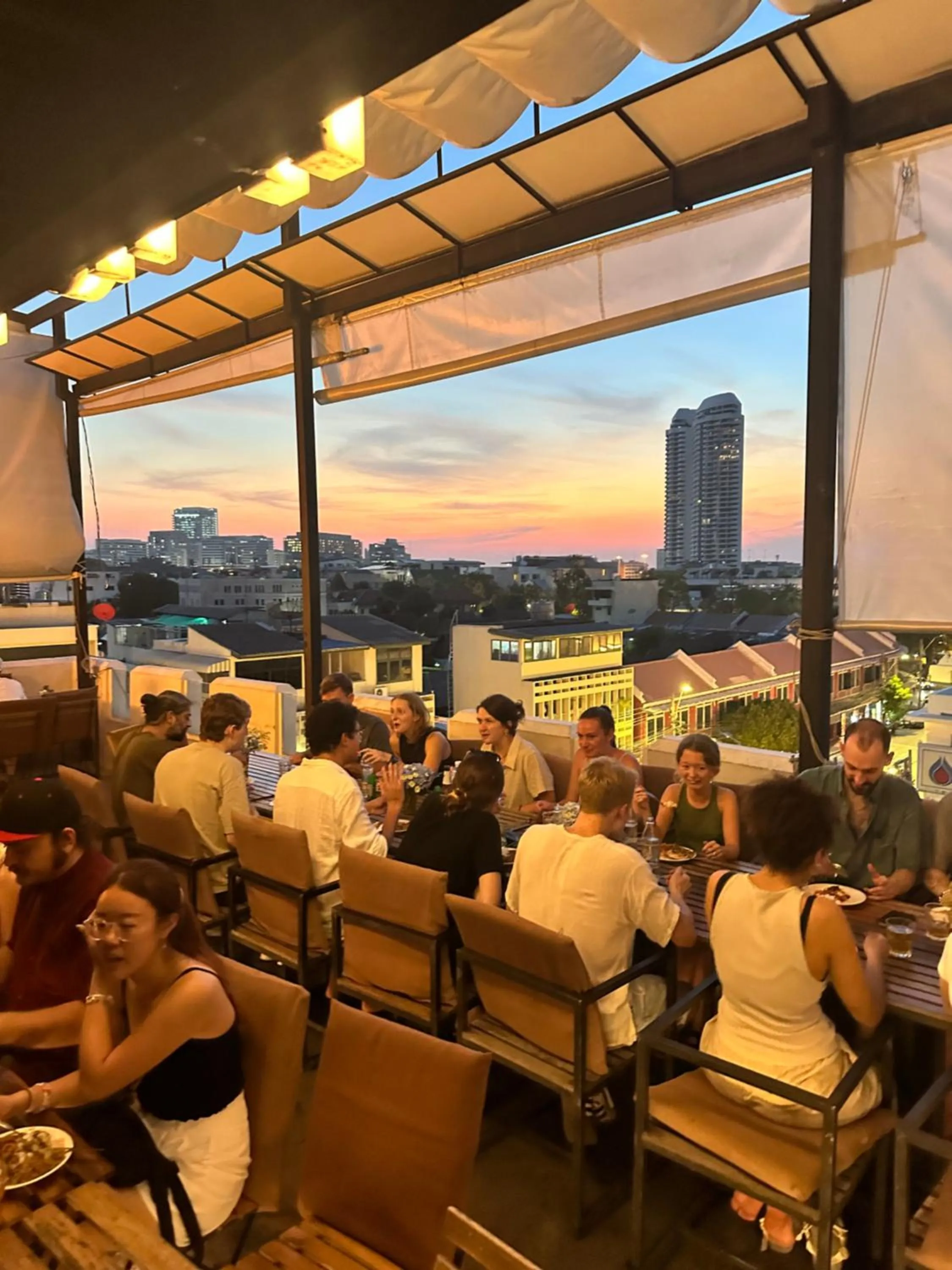 Restaurant/places to eat in Jam Hostel Bangkok