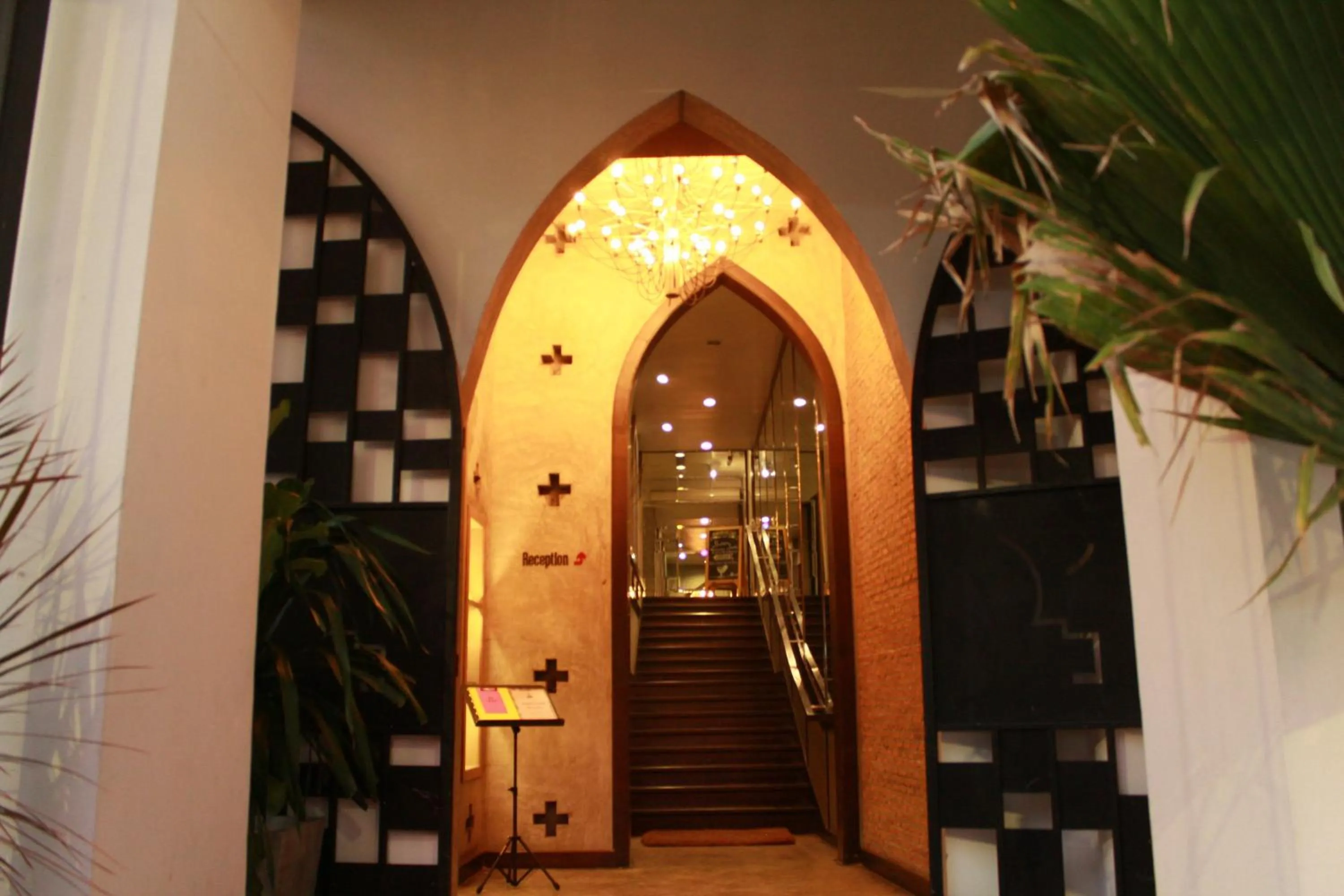 Facade/entrance in Jam Hostel Bangkok