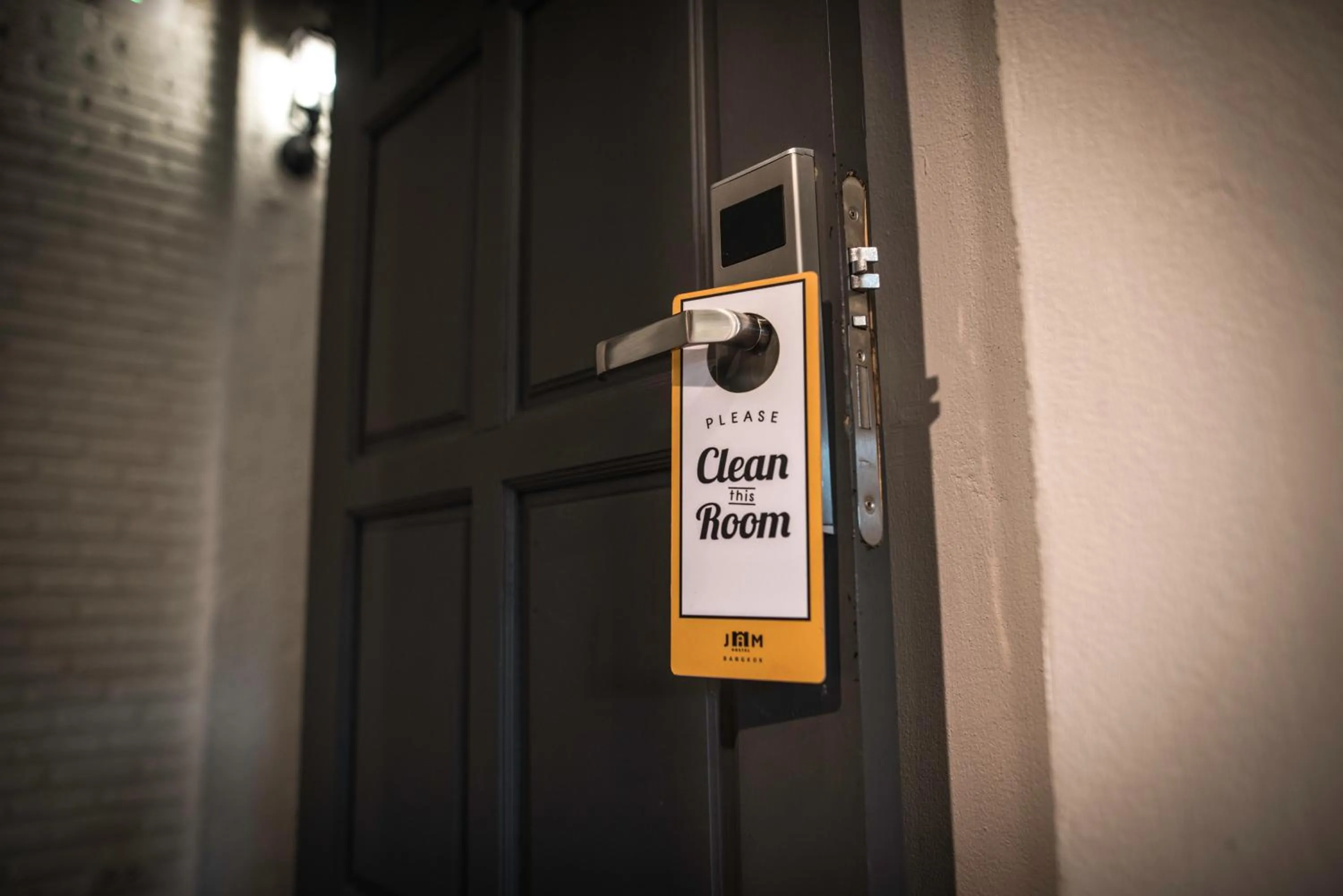 Logo/Certificate/Sign in Jam Hostel Bangkok