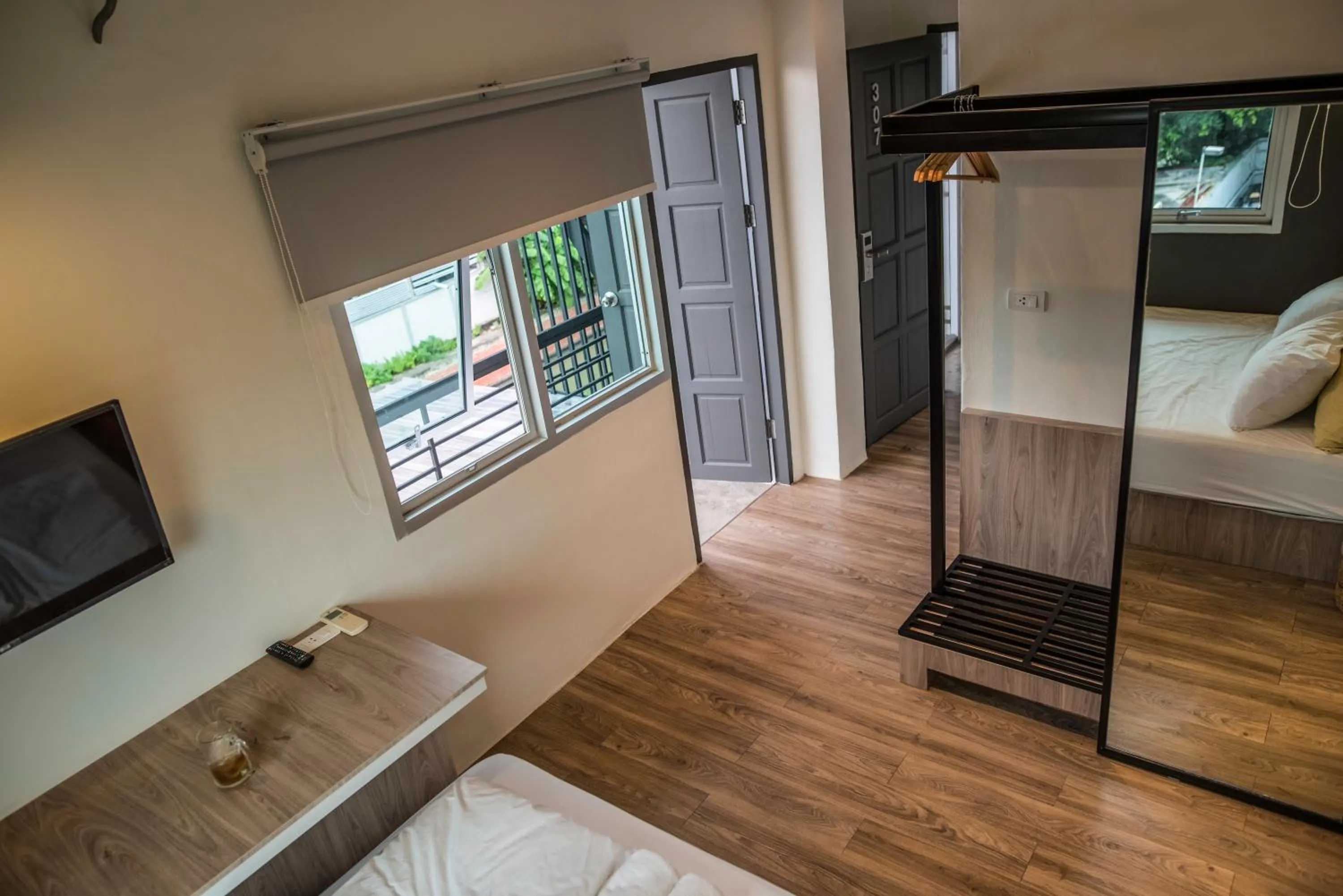 Bedroom, Bed in Jam Hostel Bangkok